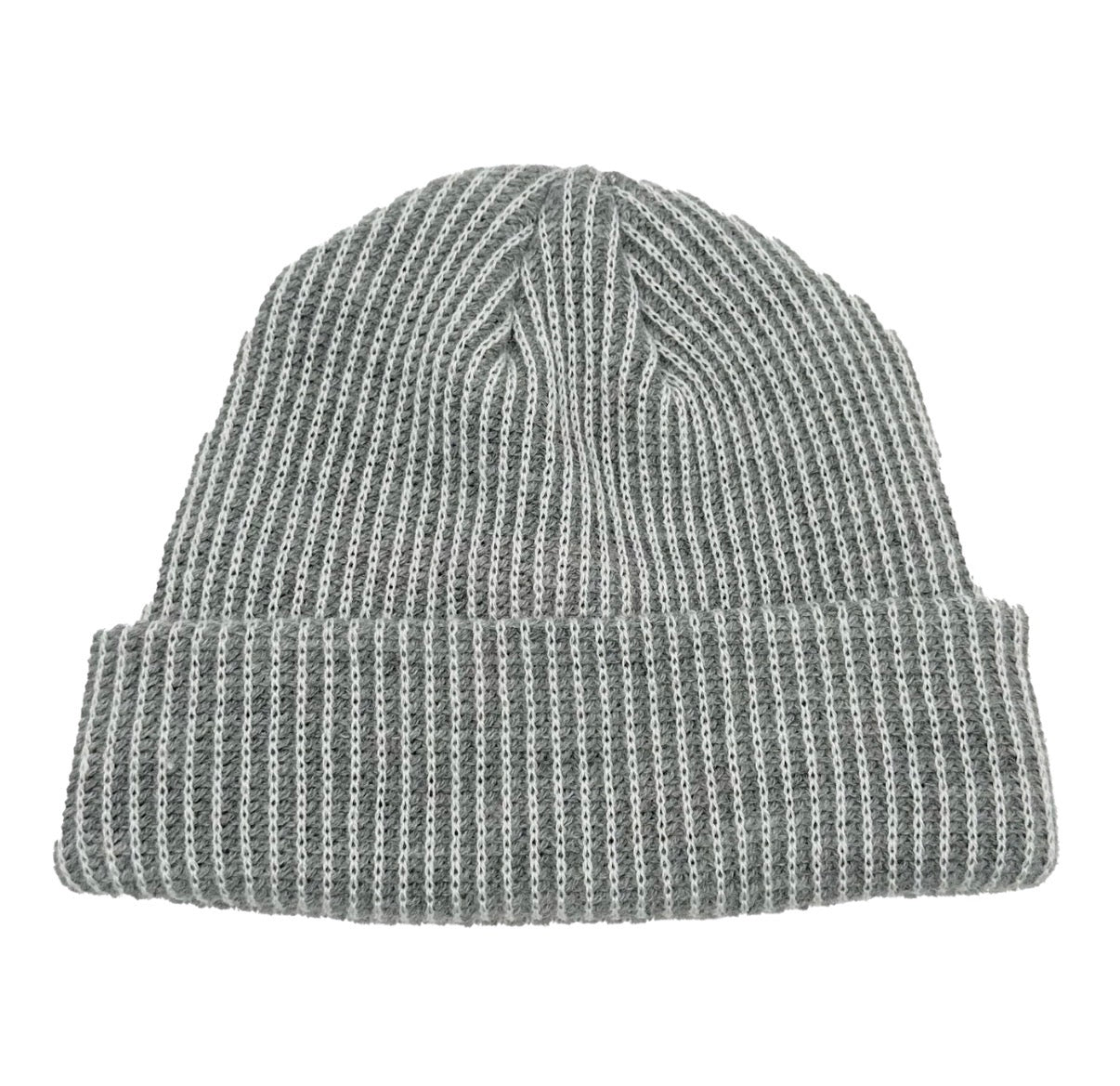 Fisherman Toque - White Grey