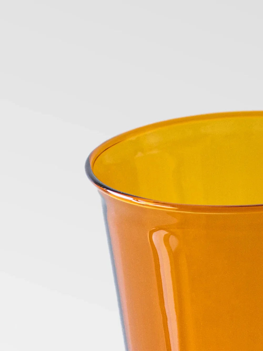 Kinto Cast Amber 15oz Glass