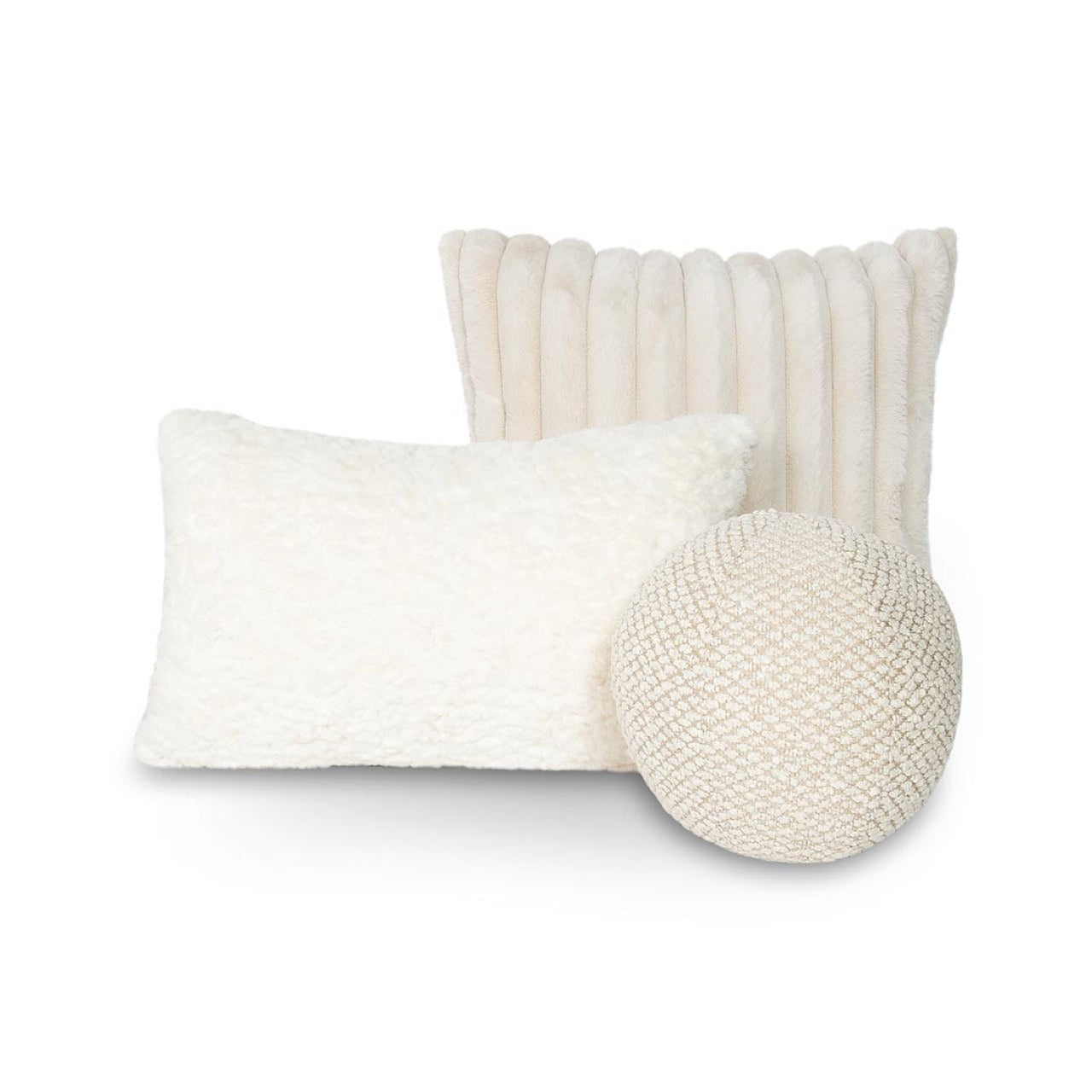 Crush Cushions (Set of 3) - Multi