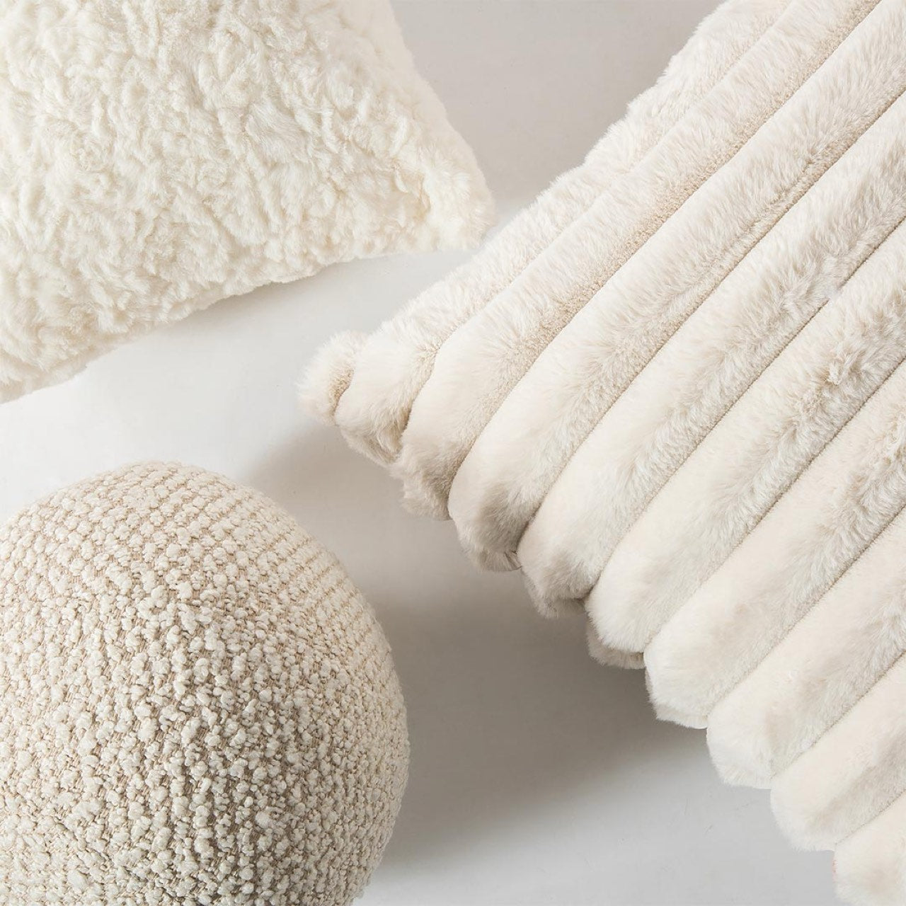 Crush Cushions (Set of 3) - Multi