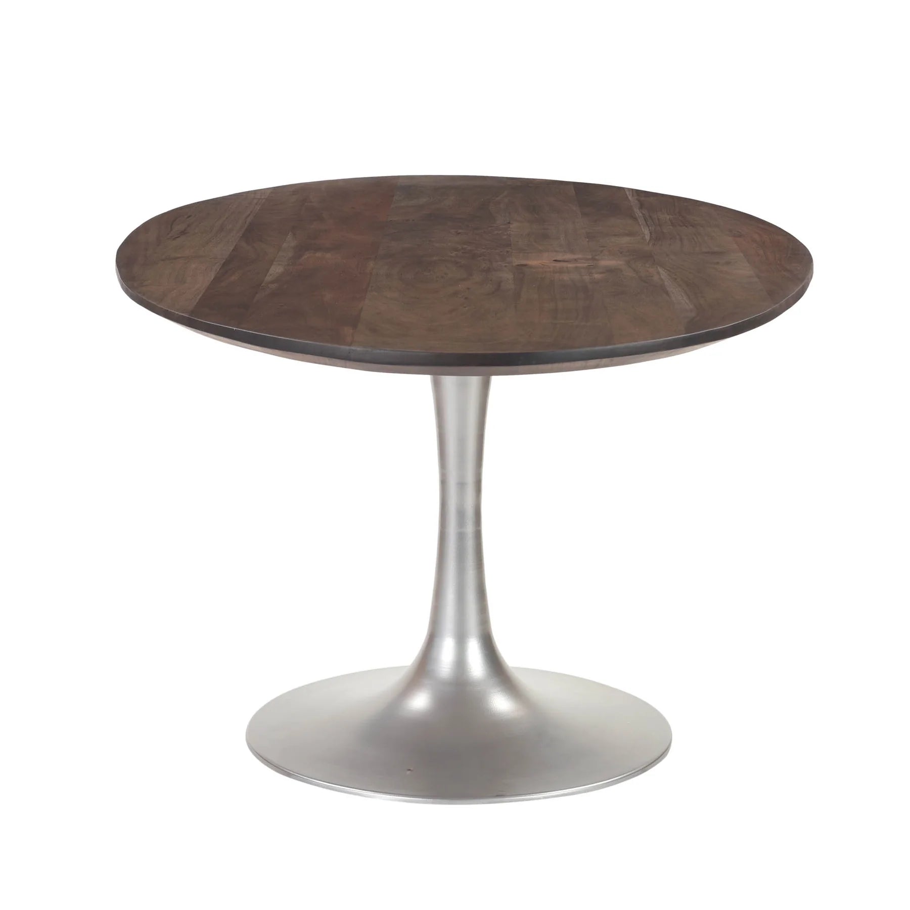 Aspen Oval Dining Table with Silver Base