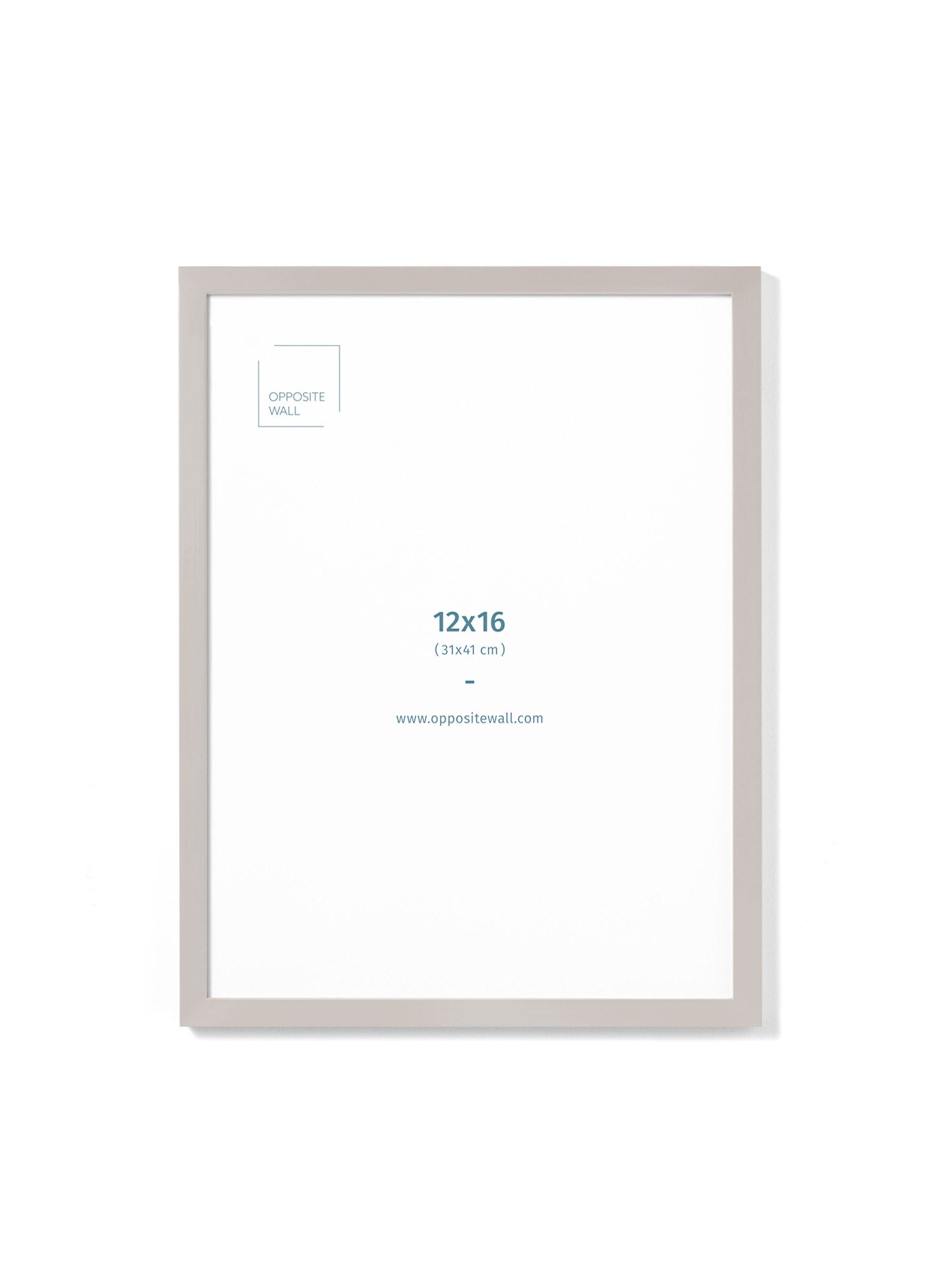 Gray Wood Frame, 12x16 in | 31x41 cm