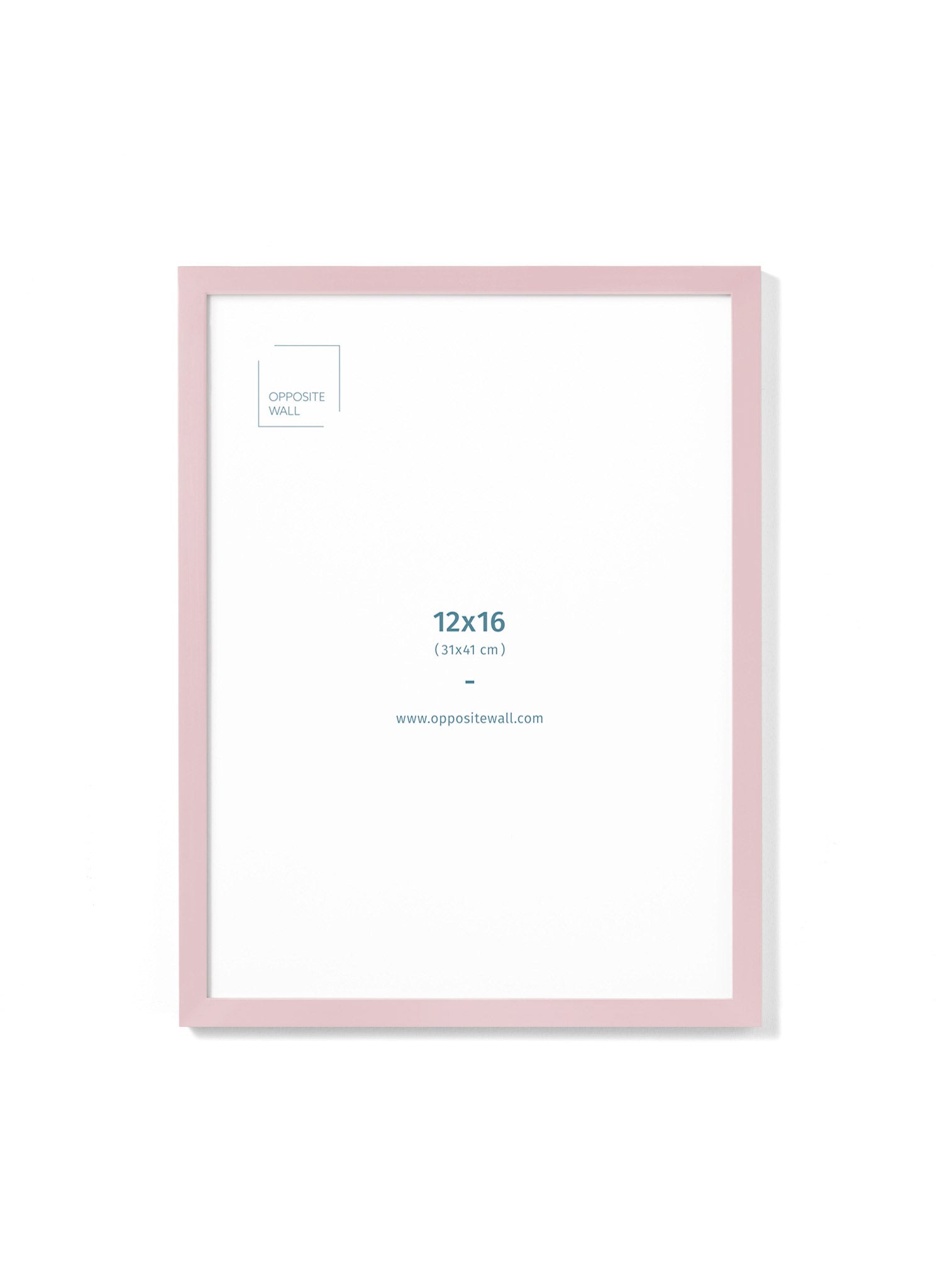 Pink Wood Frame, 12x16 in | 31x41 cm
