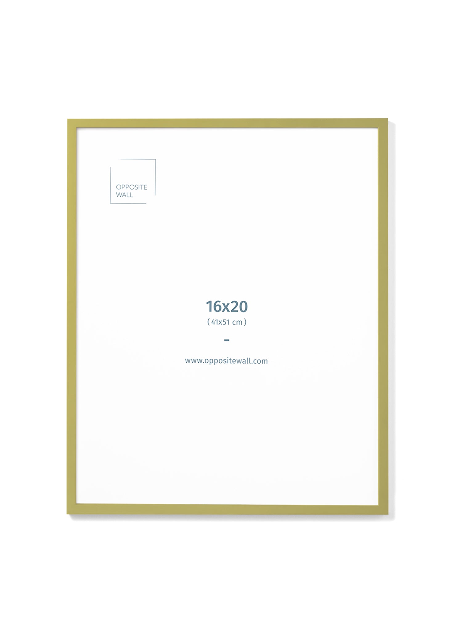 Olive Wood Frame, 16x20 in | 41x51 cm