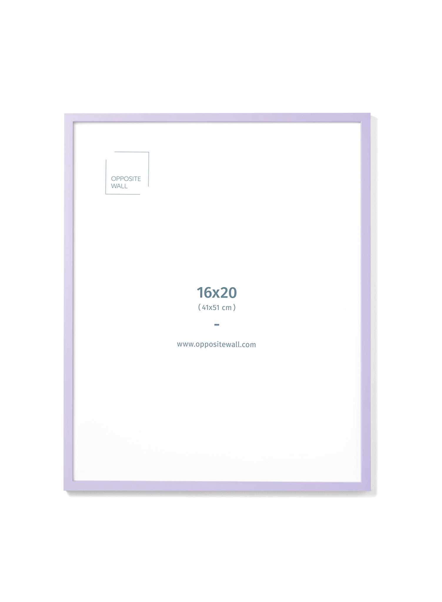 Lilac Wood Frame, 16x20 in | 41x51 cm