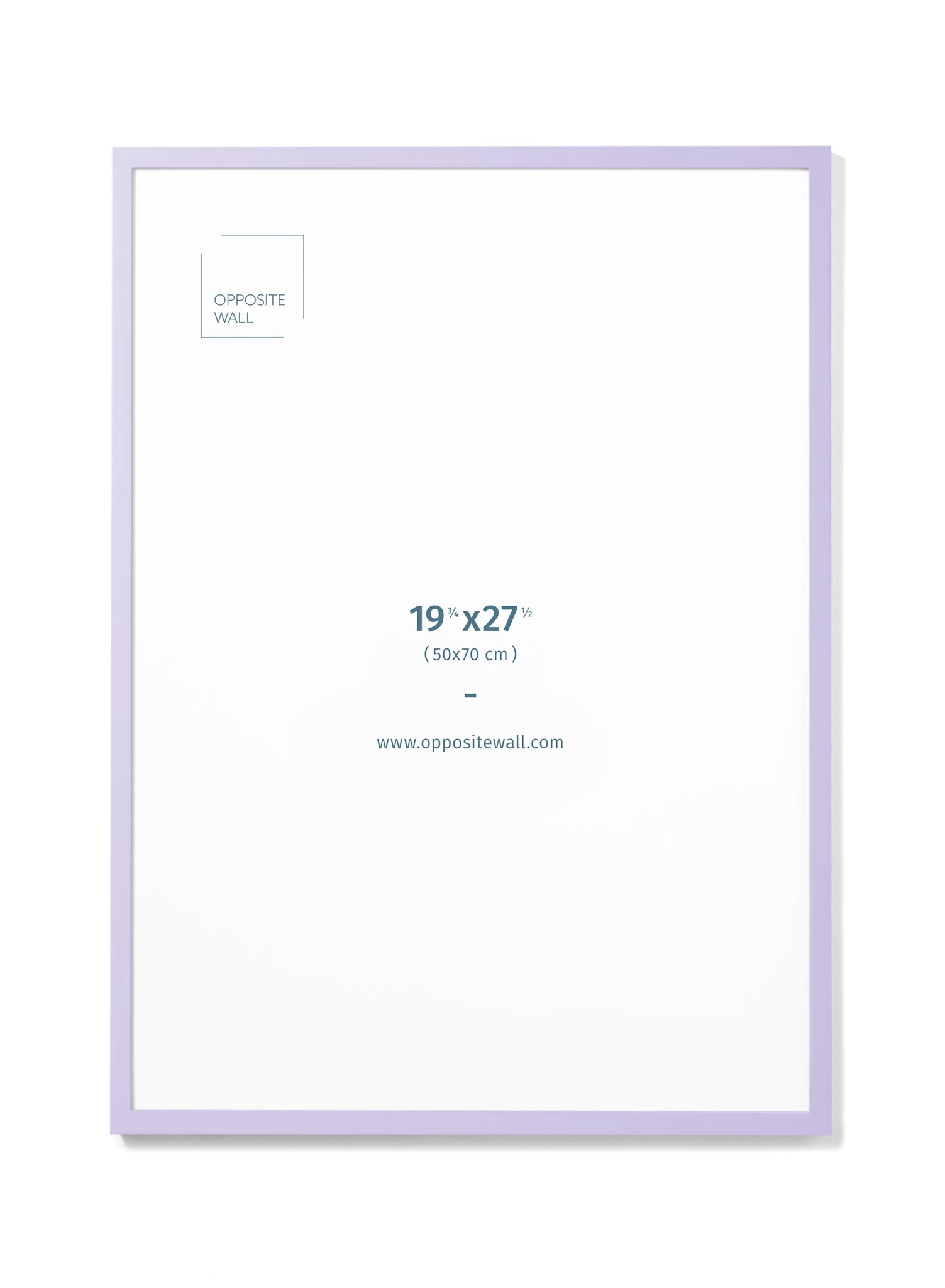 Lilac Wood Frame, 19¾x27½ in | 50x70 cm