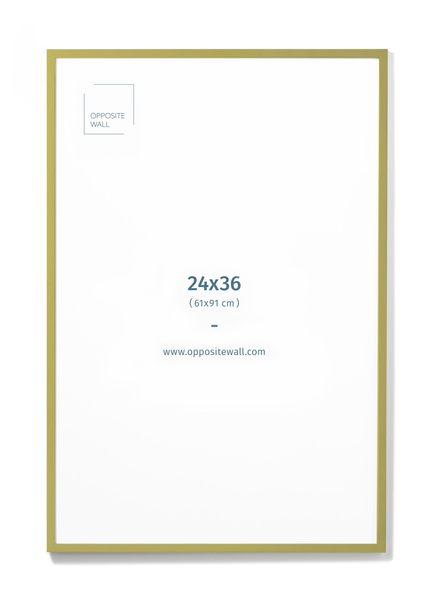 Olive Wood Frame, 24x36 in | 61x91 cm