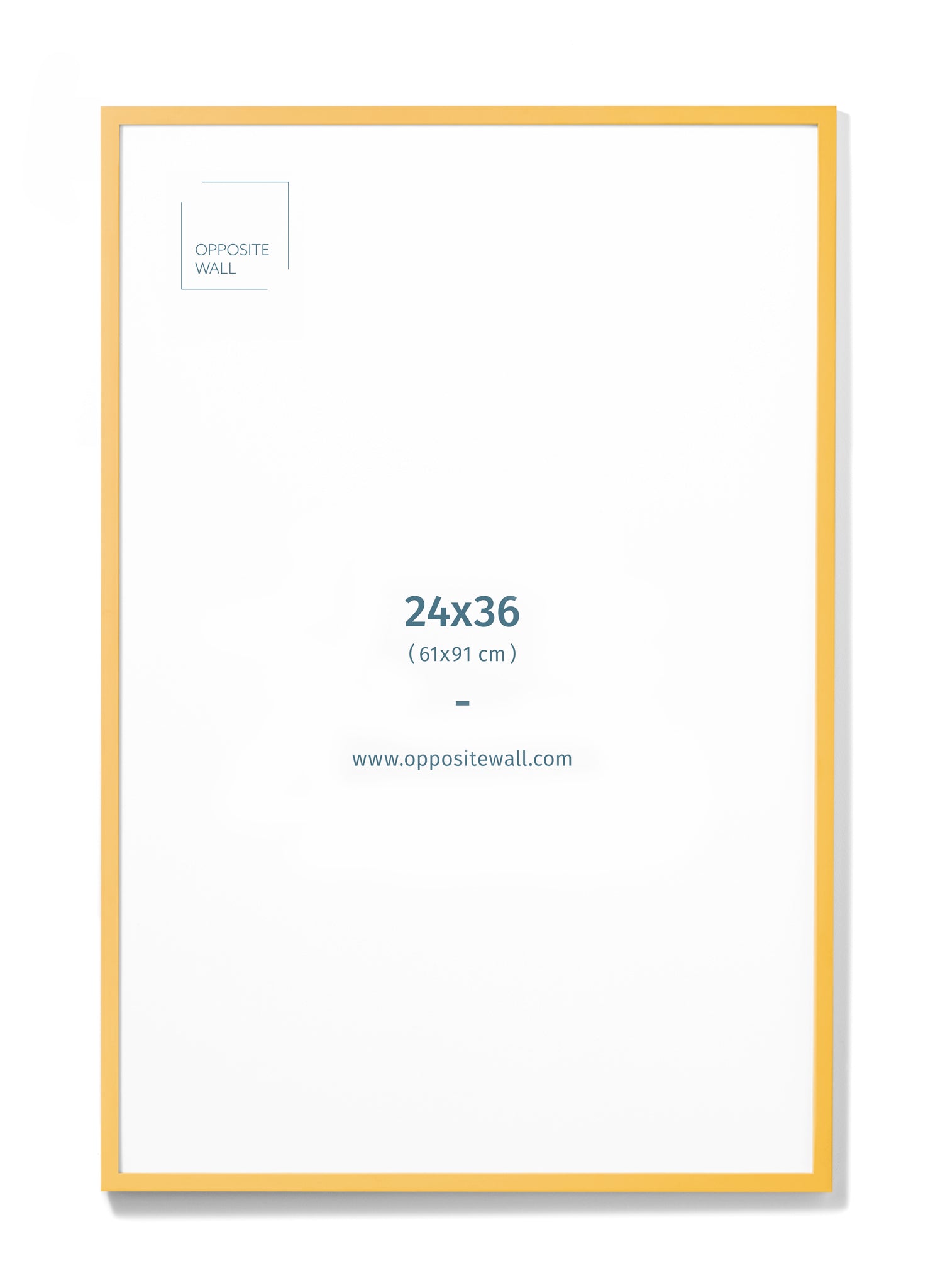 Marigold Wood Frame, 24x36 in | 61x91 cm