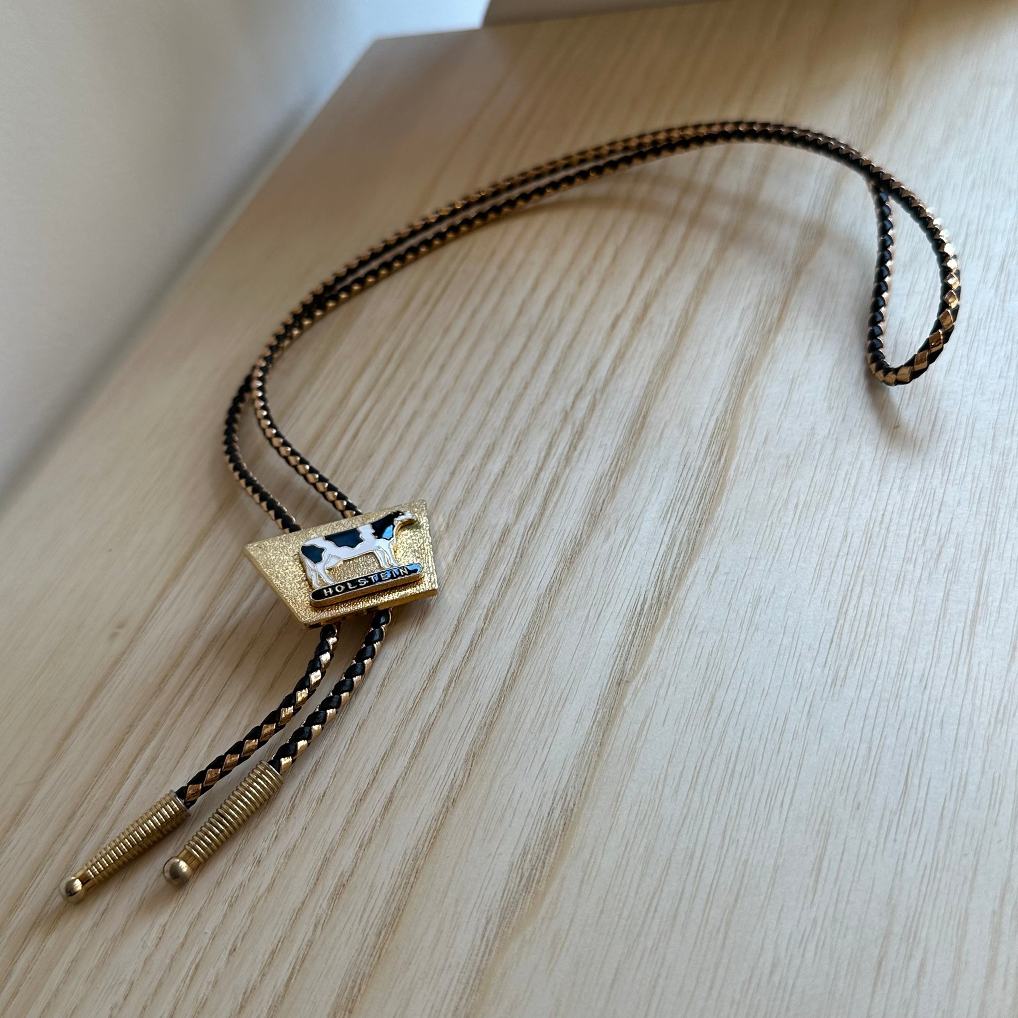Holstein Bolo Tie