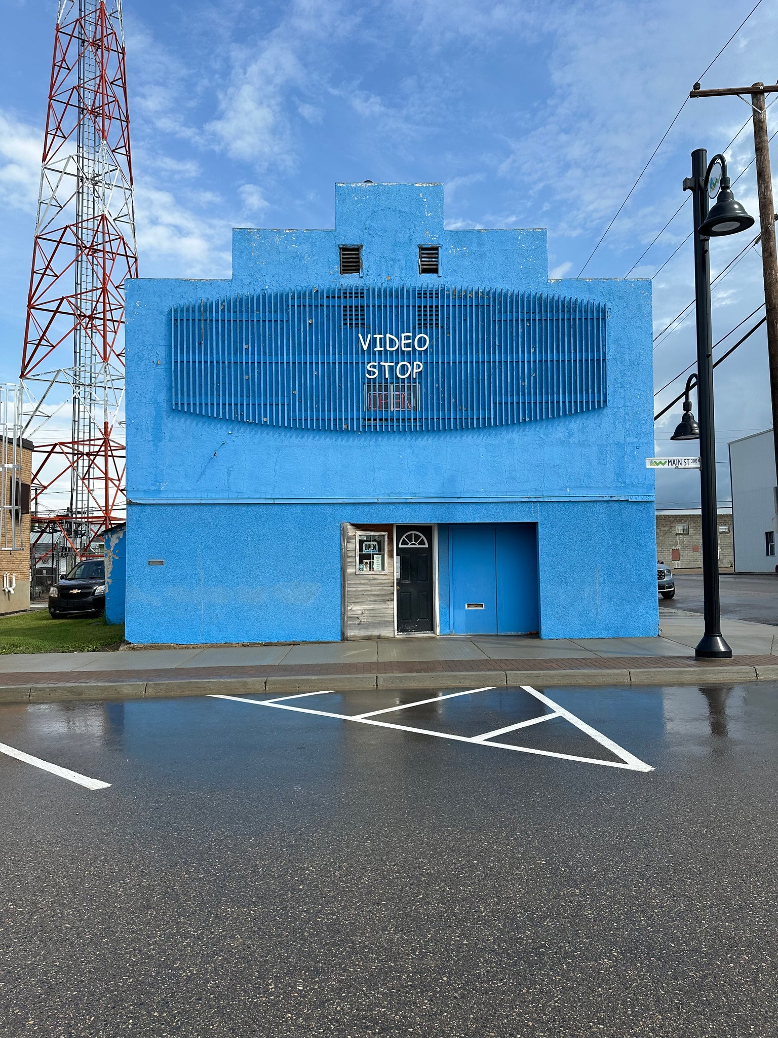 Video Stop Postcard