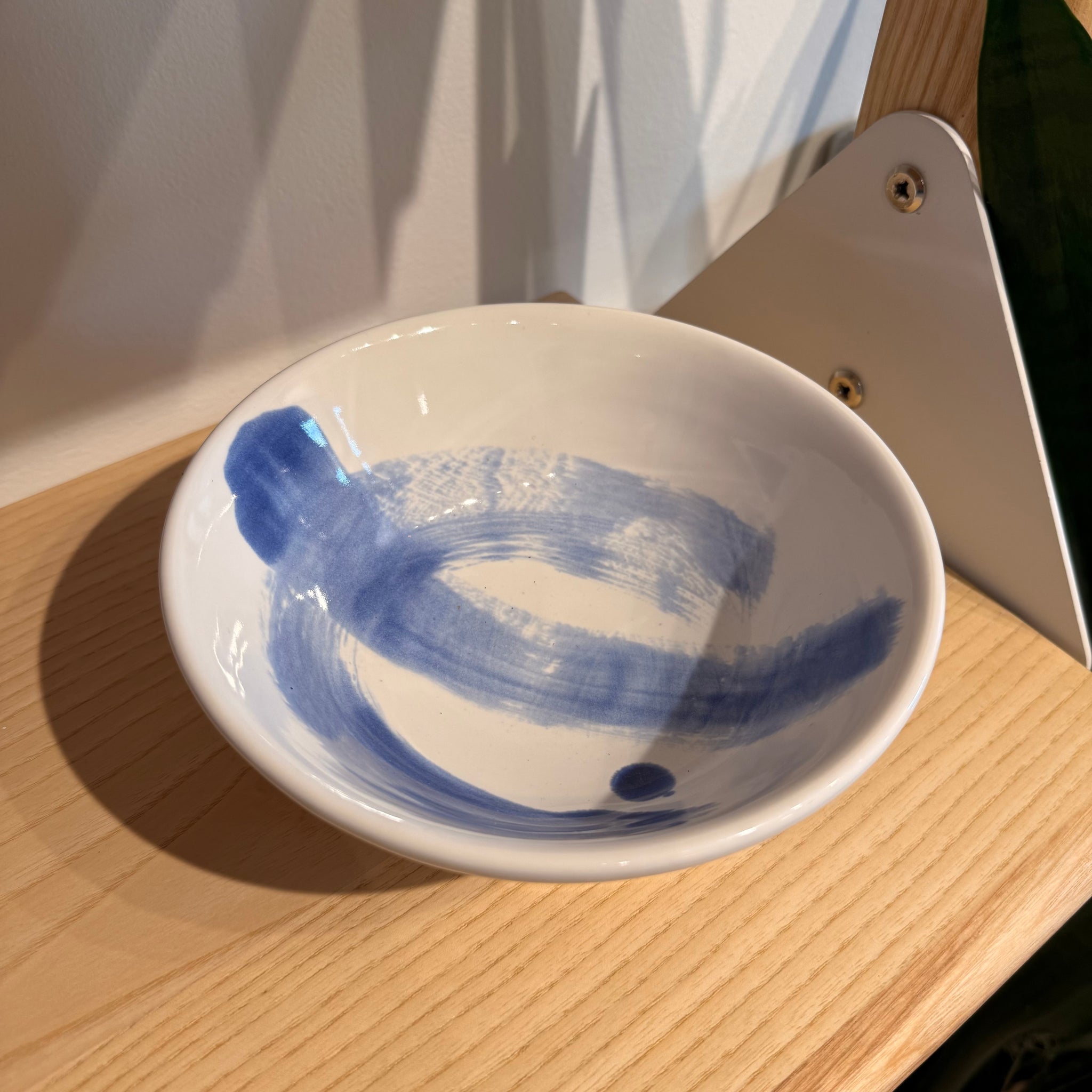 Abstract Cobalt Bowl