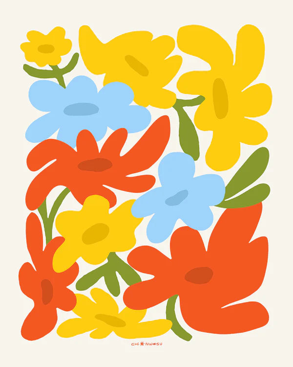 "Dancing" Print by Chi Nwosu