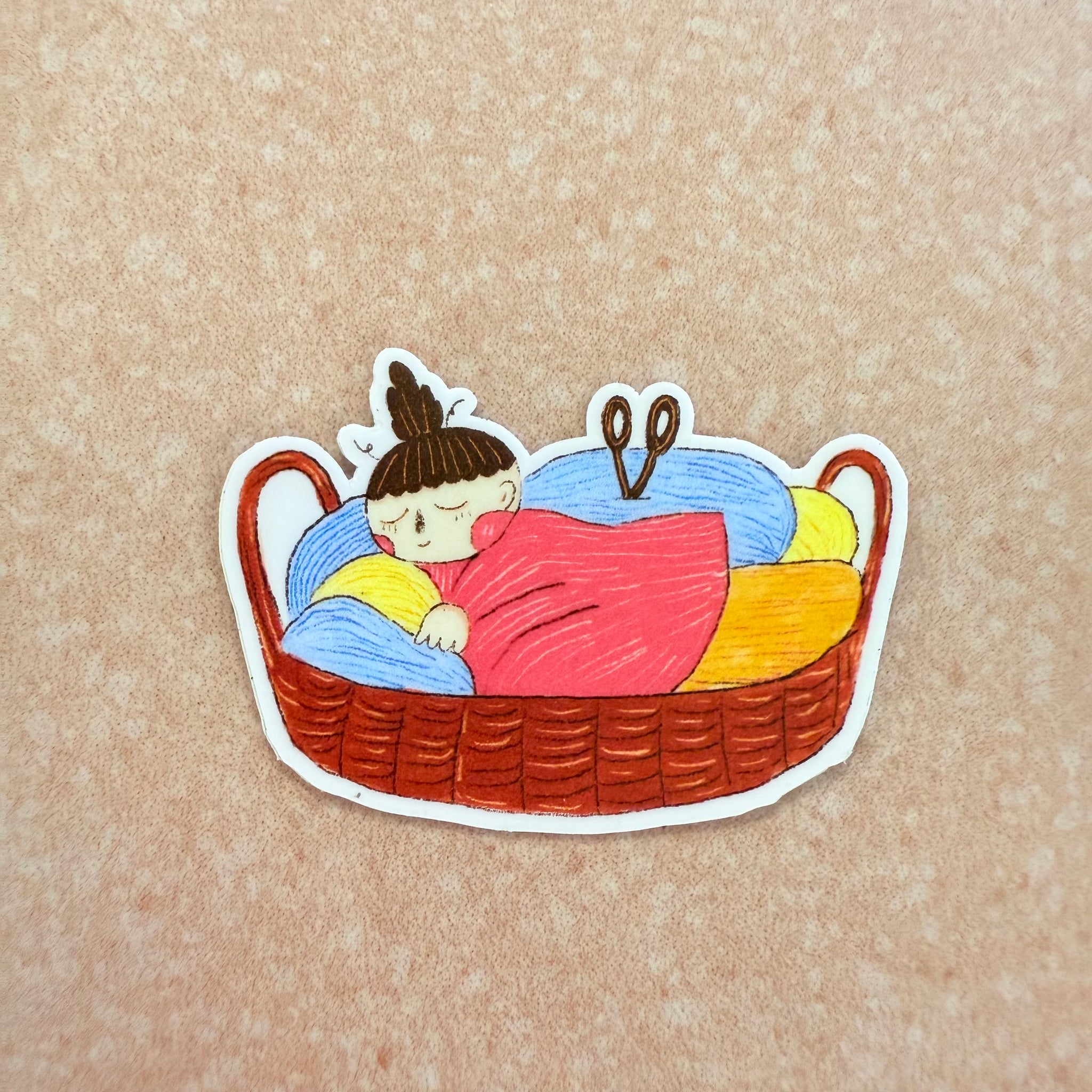 Nap Basket Sticker