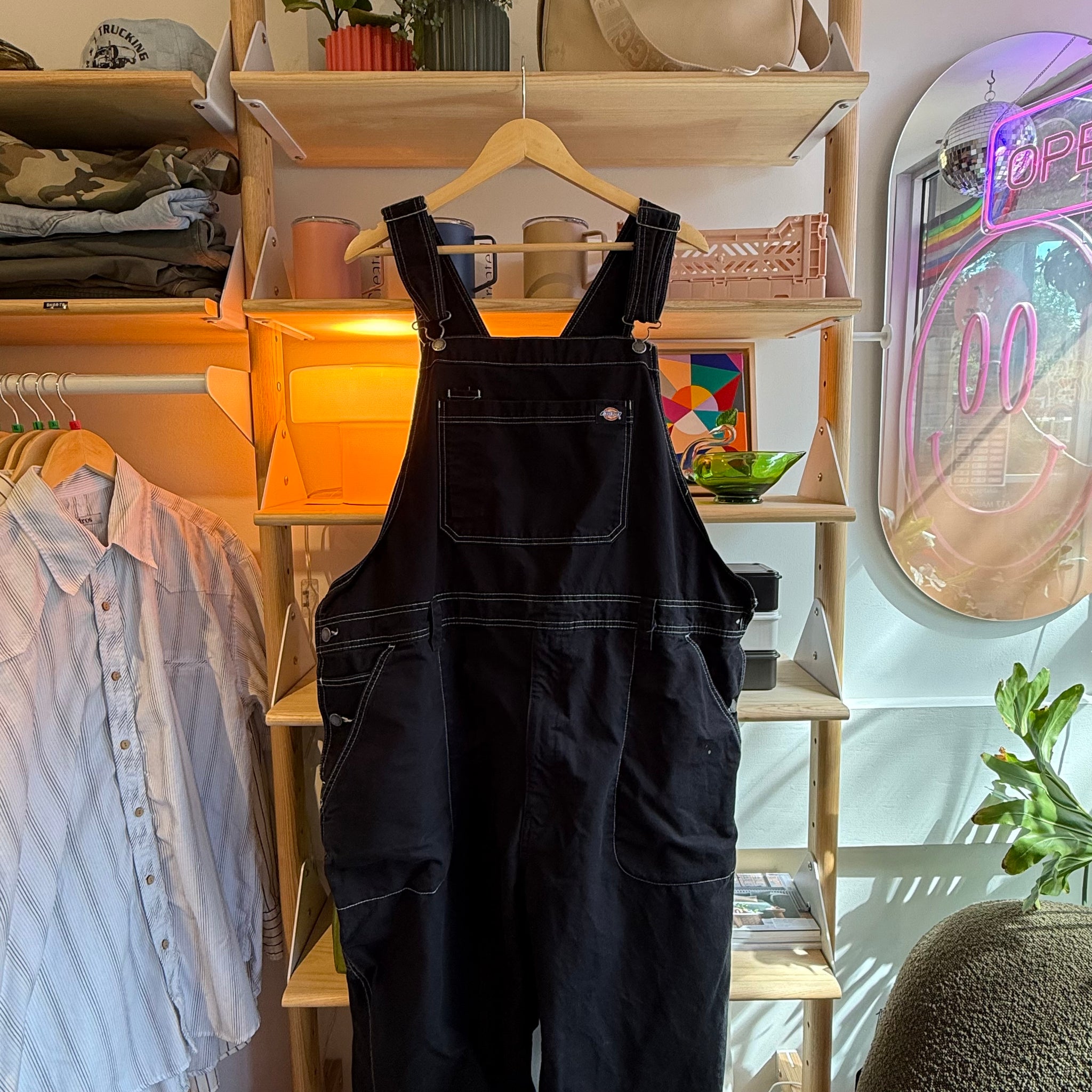 Dickie's Black Overalls | XL