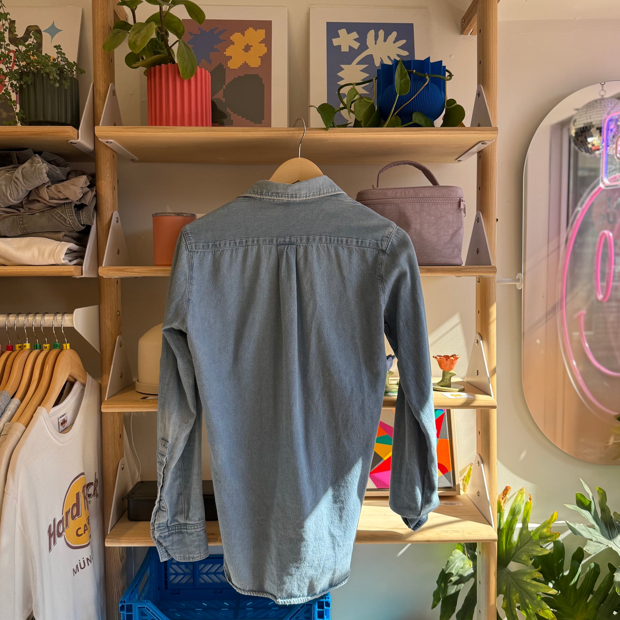 Denim Button Up | XXS
