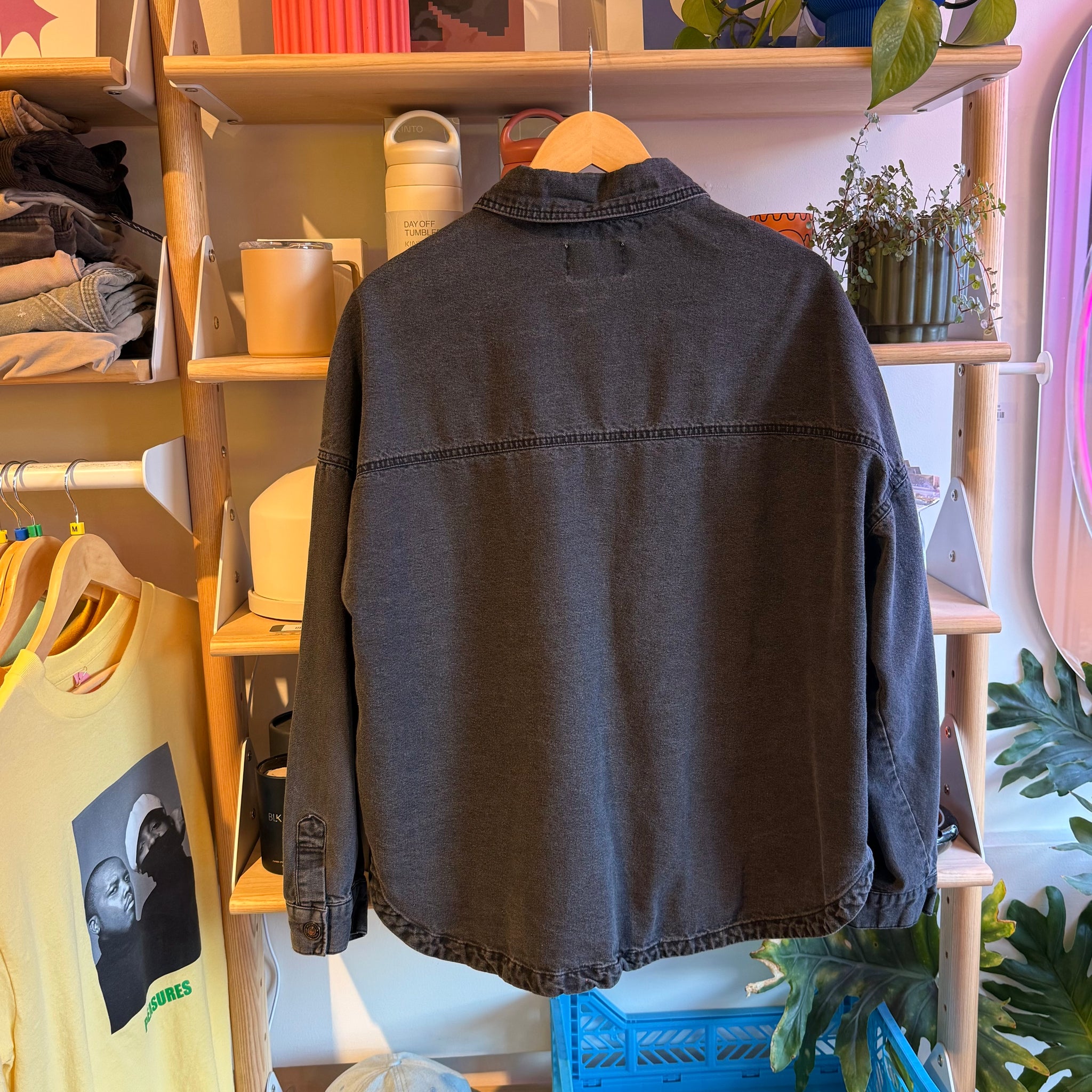 Black Denim Jacket | XL