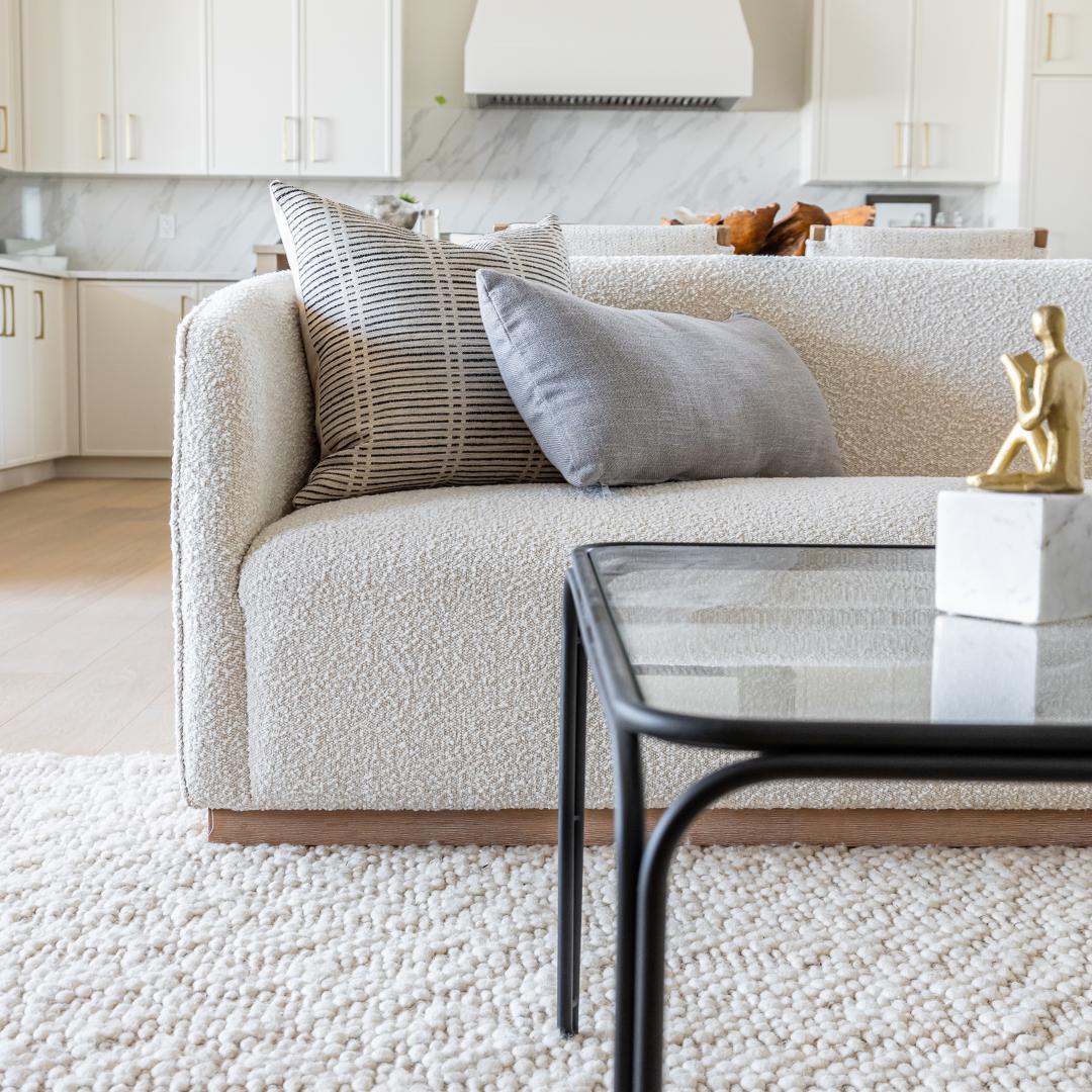 Evita Sofa - Cream Boucle