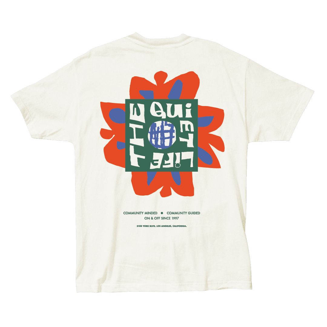 Community Minded Tee- Cream