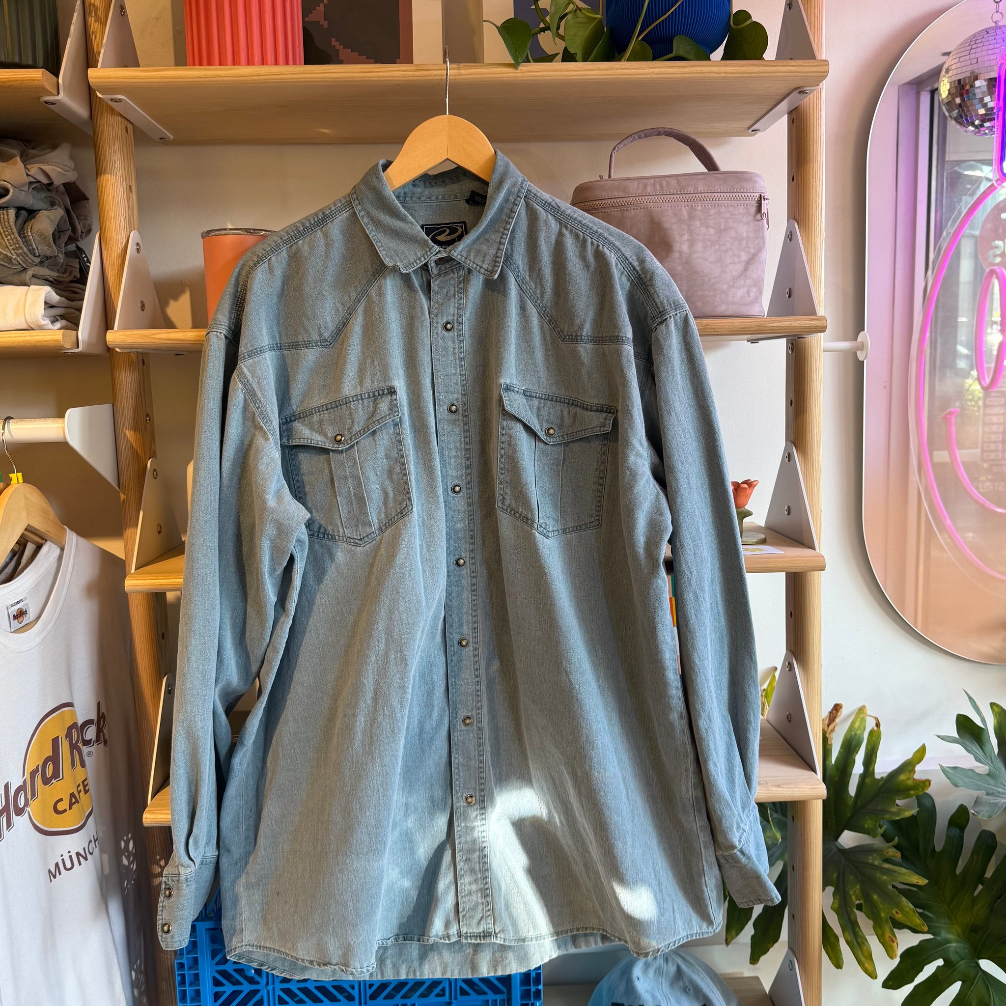 Denim Button Up | XL