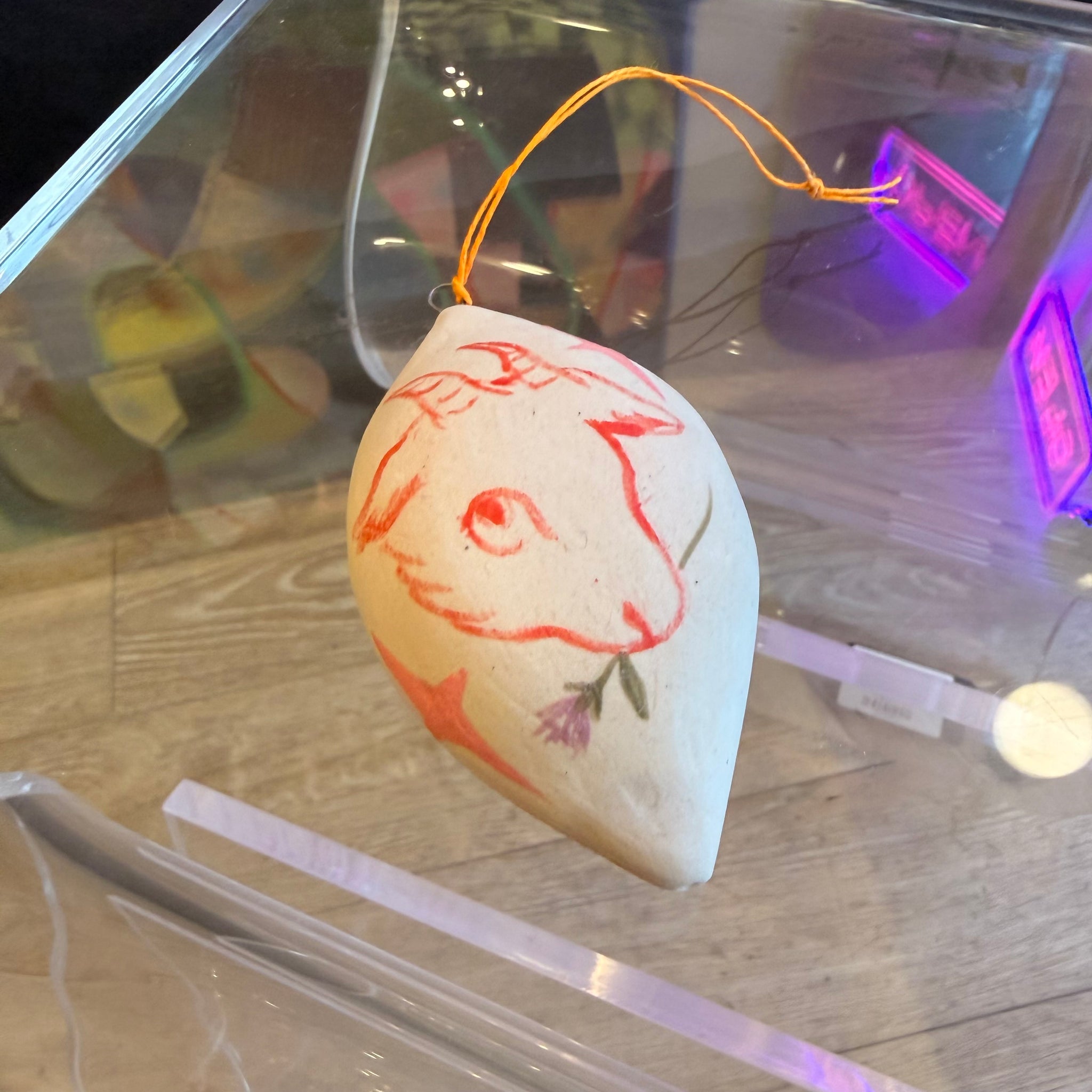 Goat Ornament | Bad Mood Design