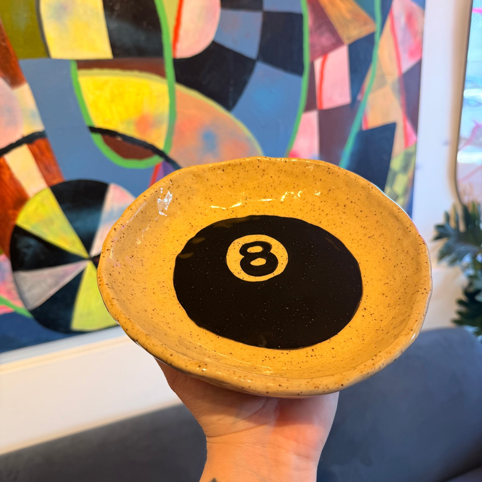 Large 8-Ball Bowl | Lucky Lucky