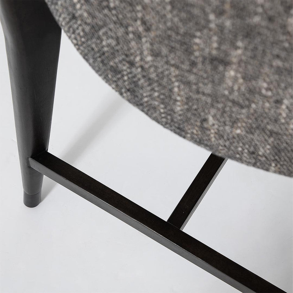 Fawcett Counter Stool | Dark Base | Pepper
