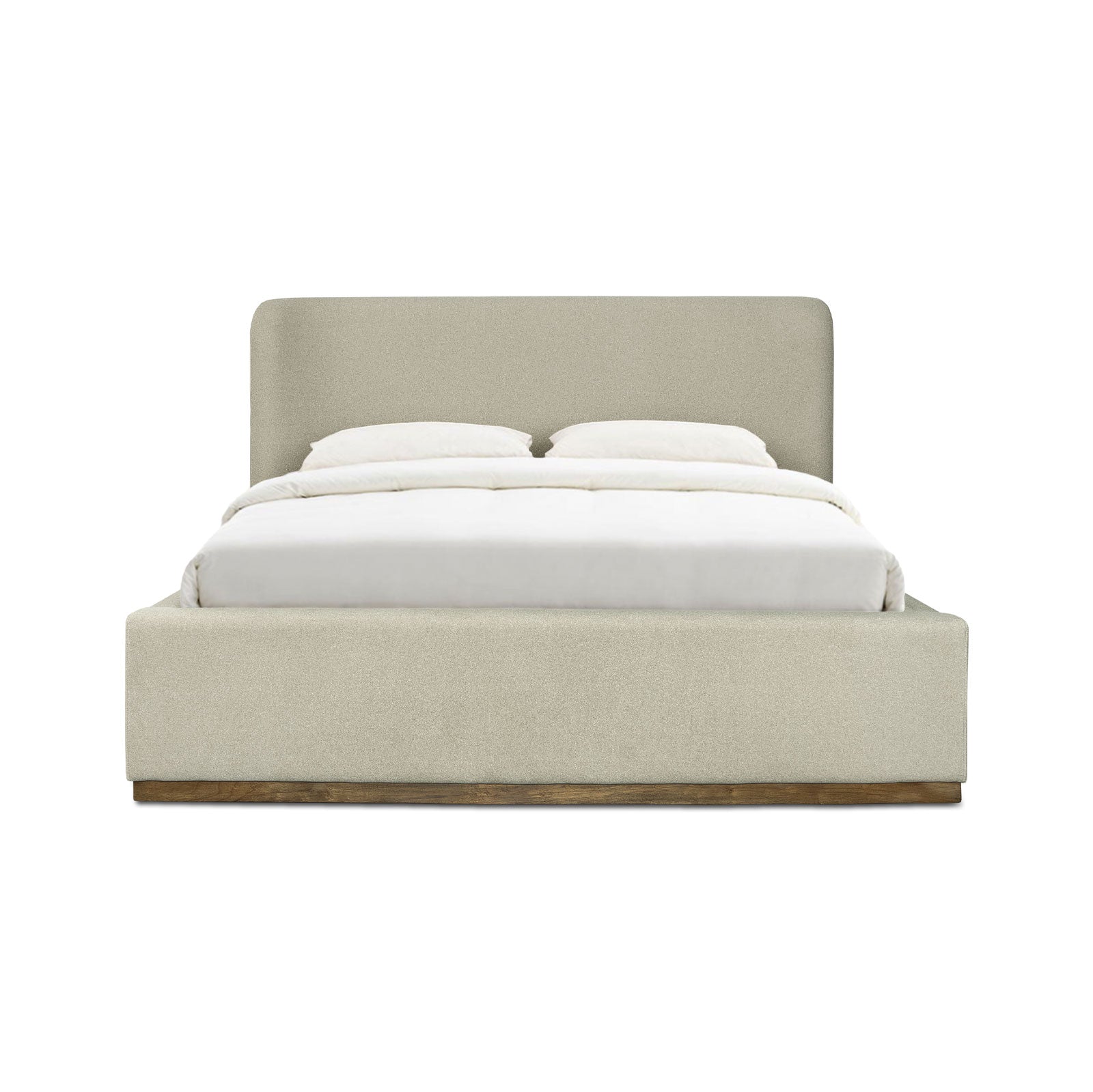 Faye Queen Storage Bed - Velvet Sandstorm