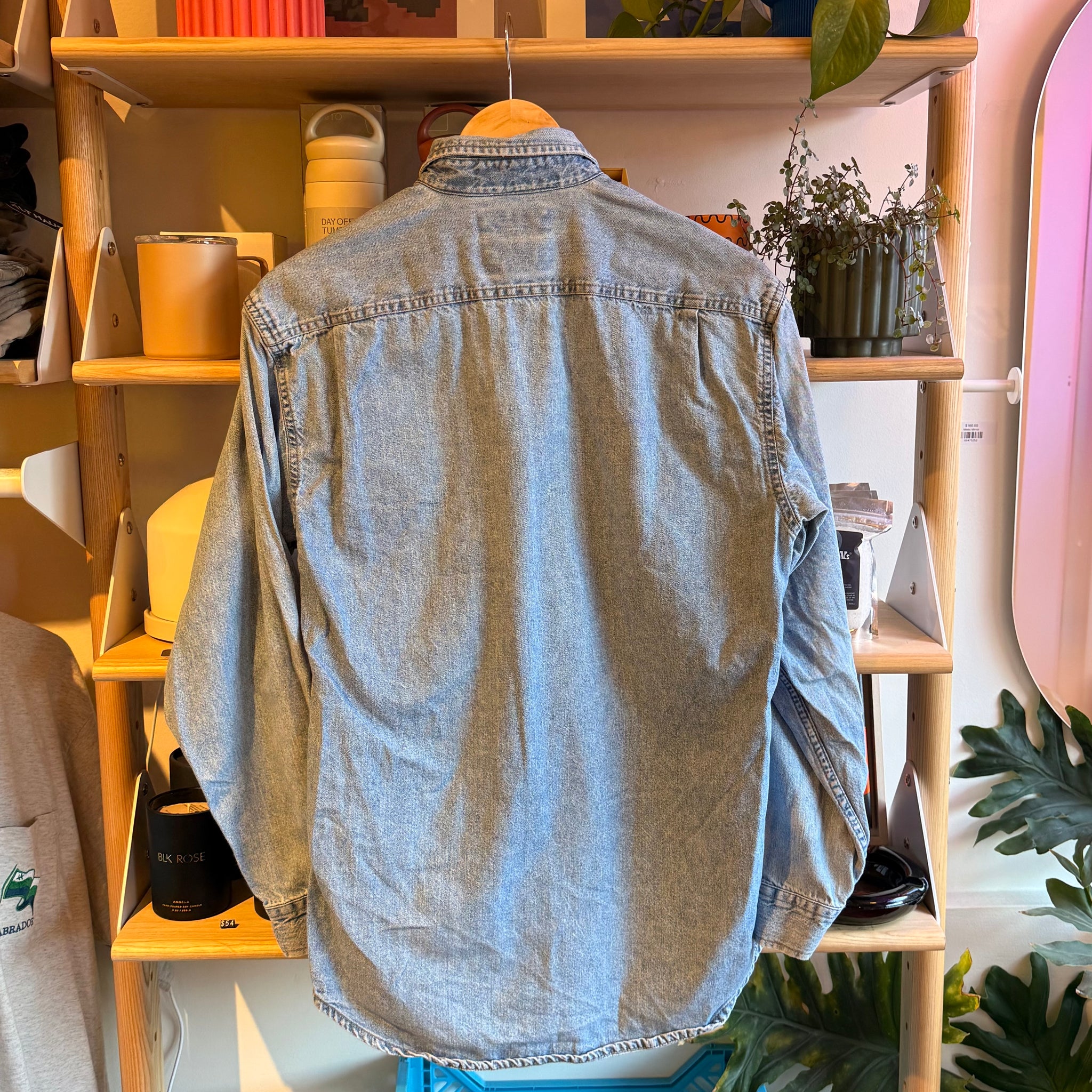 Dodge Denim Button Up | S