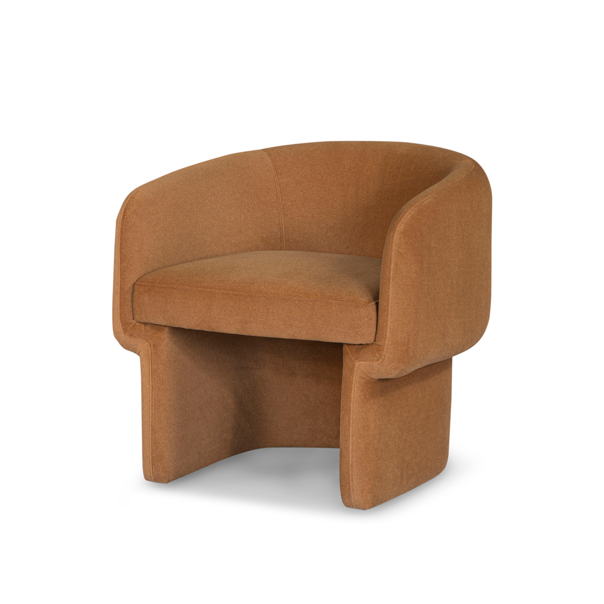 Fleur Chair - Velvet Walnut