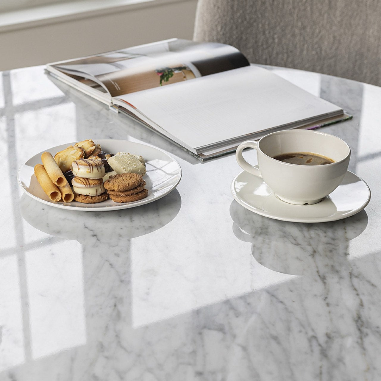 Flute Dining Table - Round