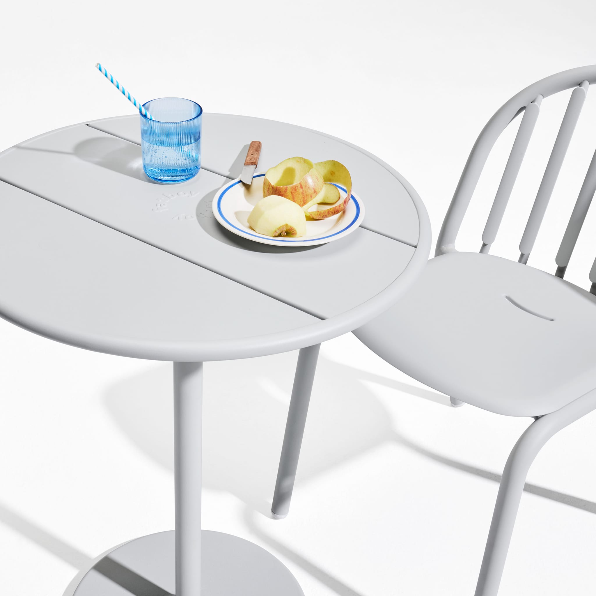 Durable and stylish Fred’s Bistreau table designed to withstand Canadian weather all year round.