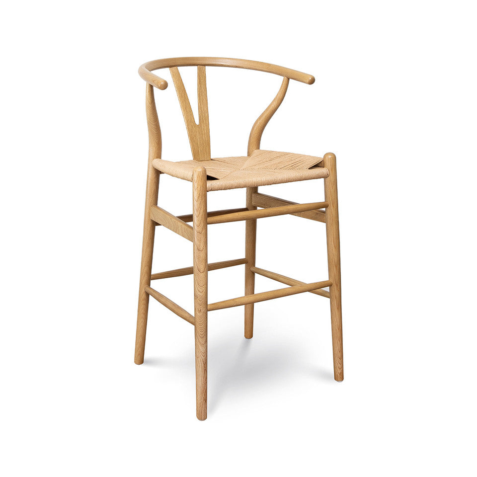 Frida Counter Stool | Blonde with Natural