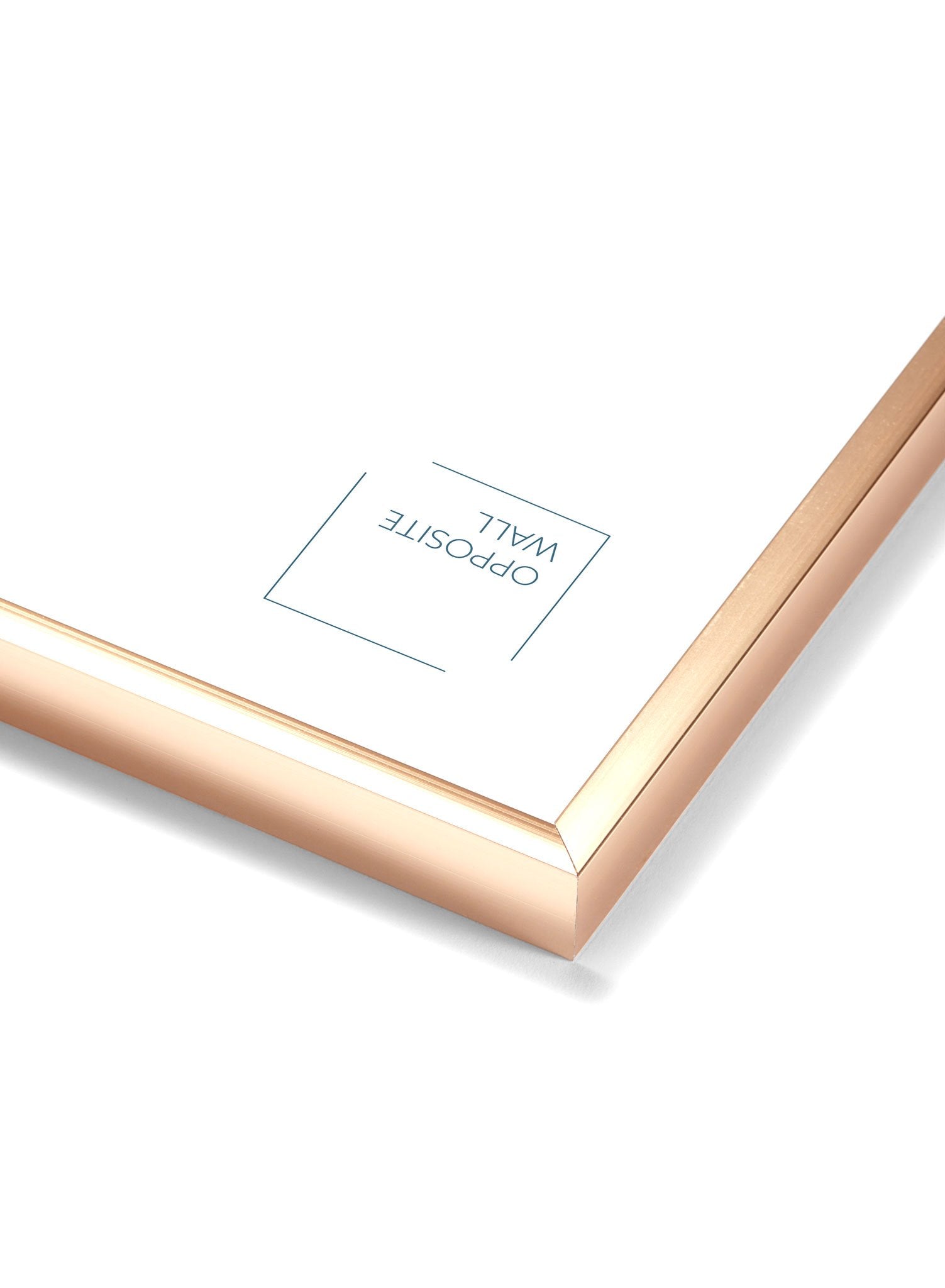 Gold Metal Frame, 8.5x11 in | 22x28 cm