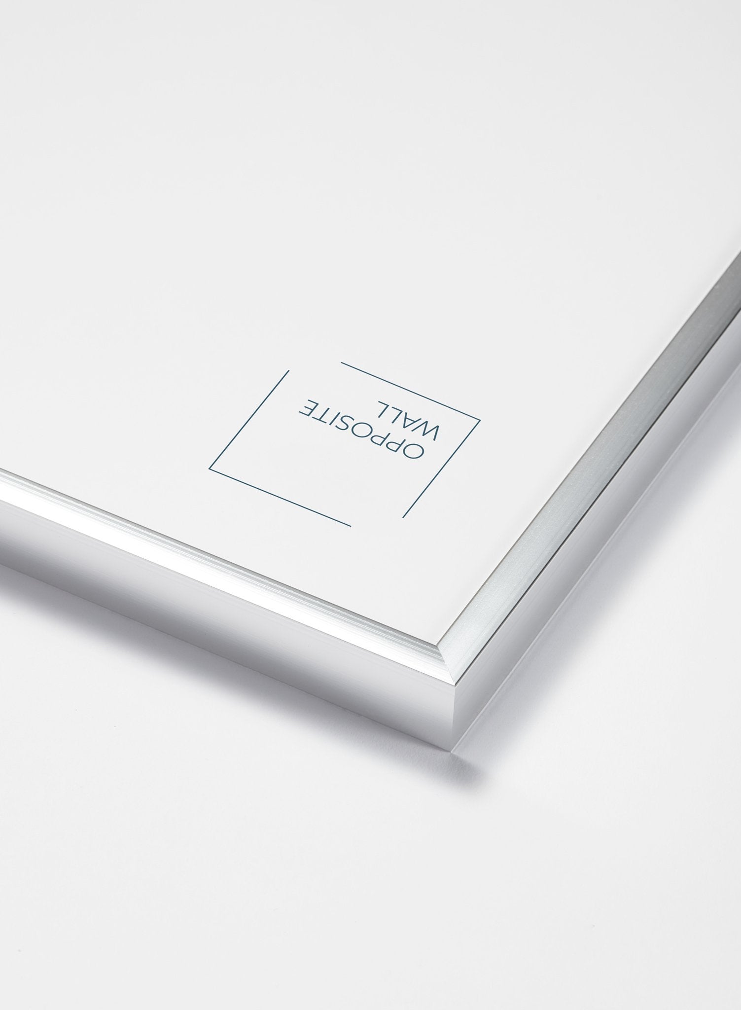 Silver Metal Frame, 24x36 in | 61x91 cm