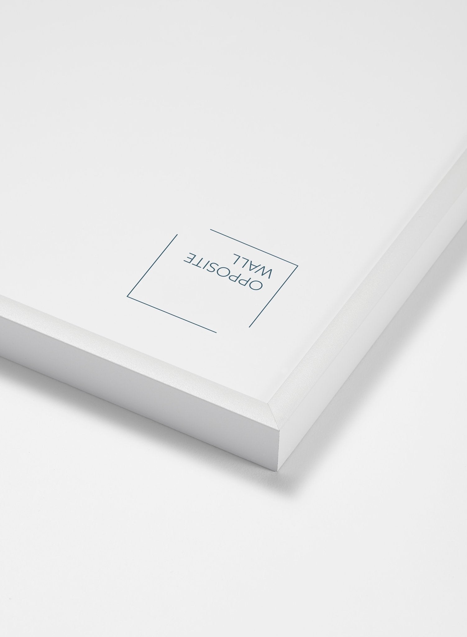 White Metal Frame, 20x20 in | 51x51 cm