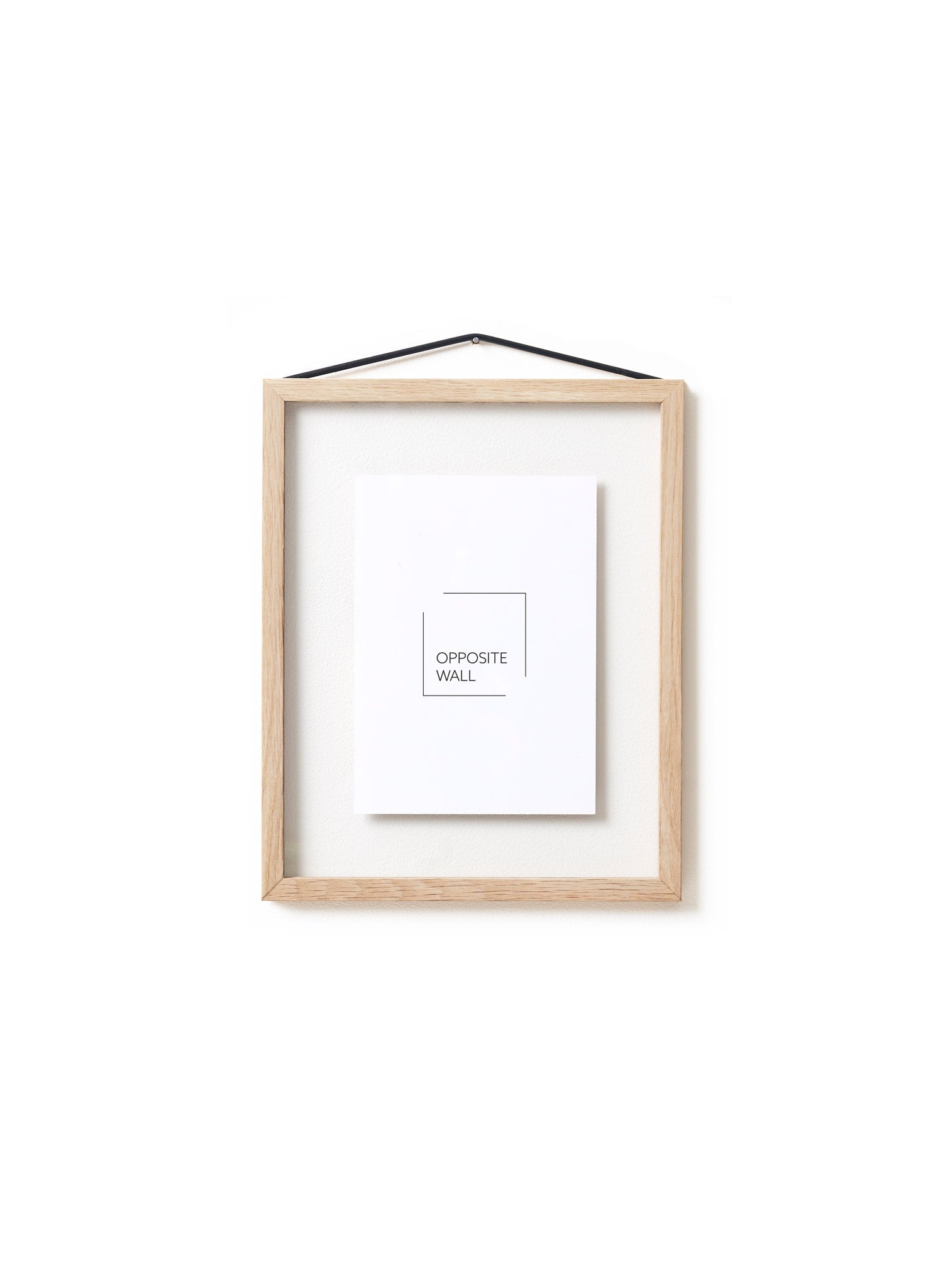 Floating Solid Oak Frame, 8x10 in | 20x25 cm