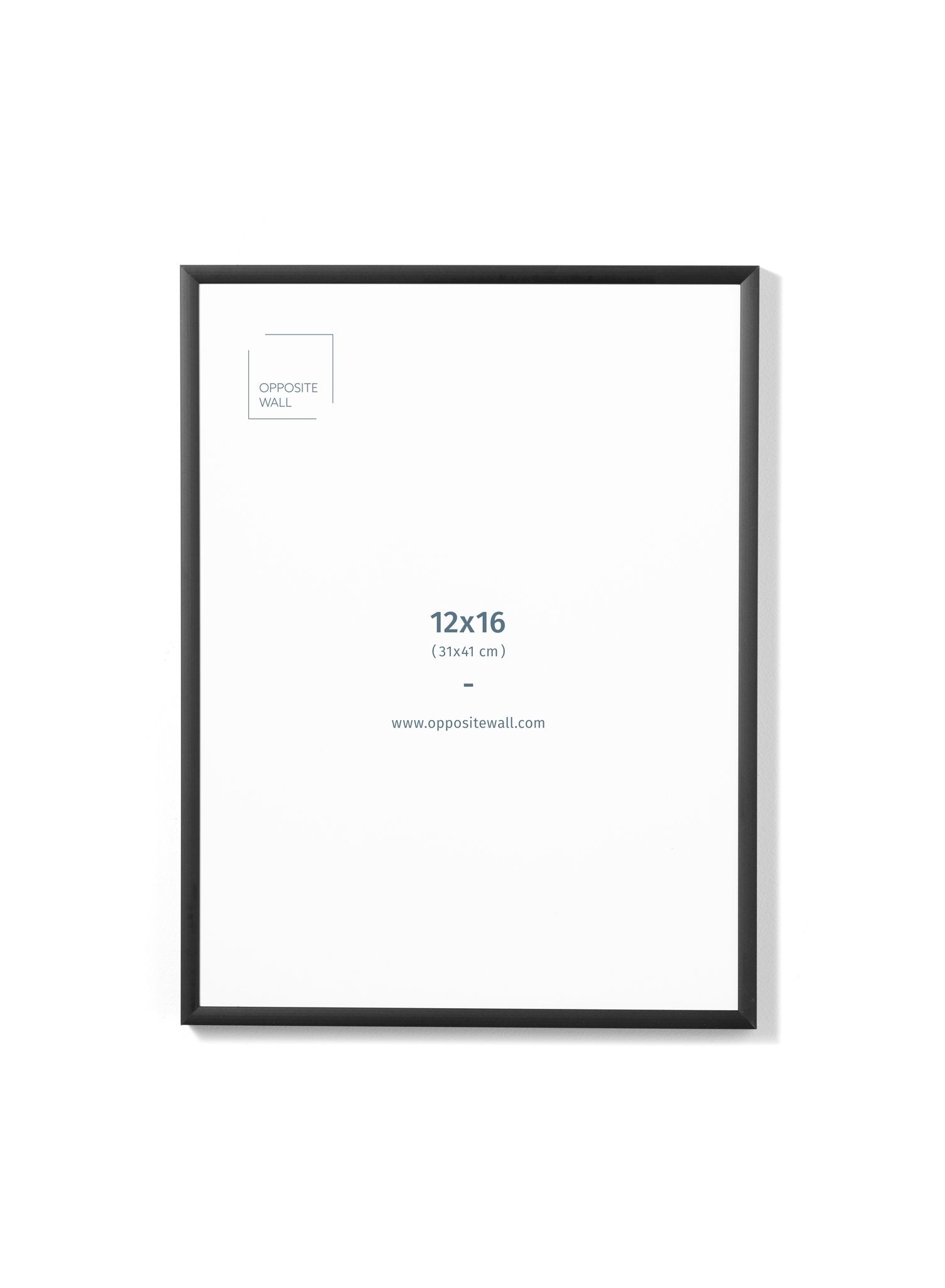 Black Metal Frame, 12x16 in | 31x41 cm