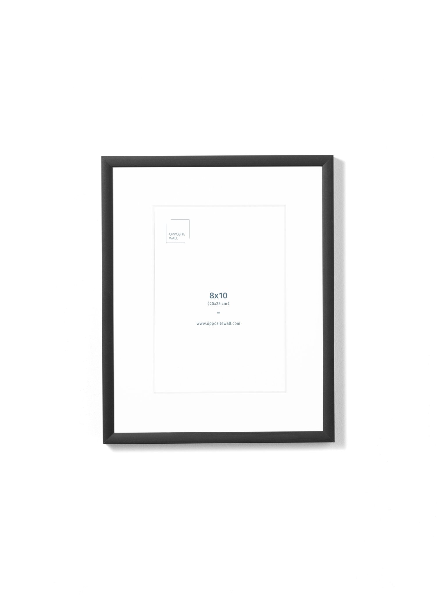 Black Metal Frame, 8x10 in | 20x25 cm