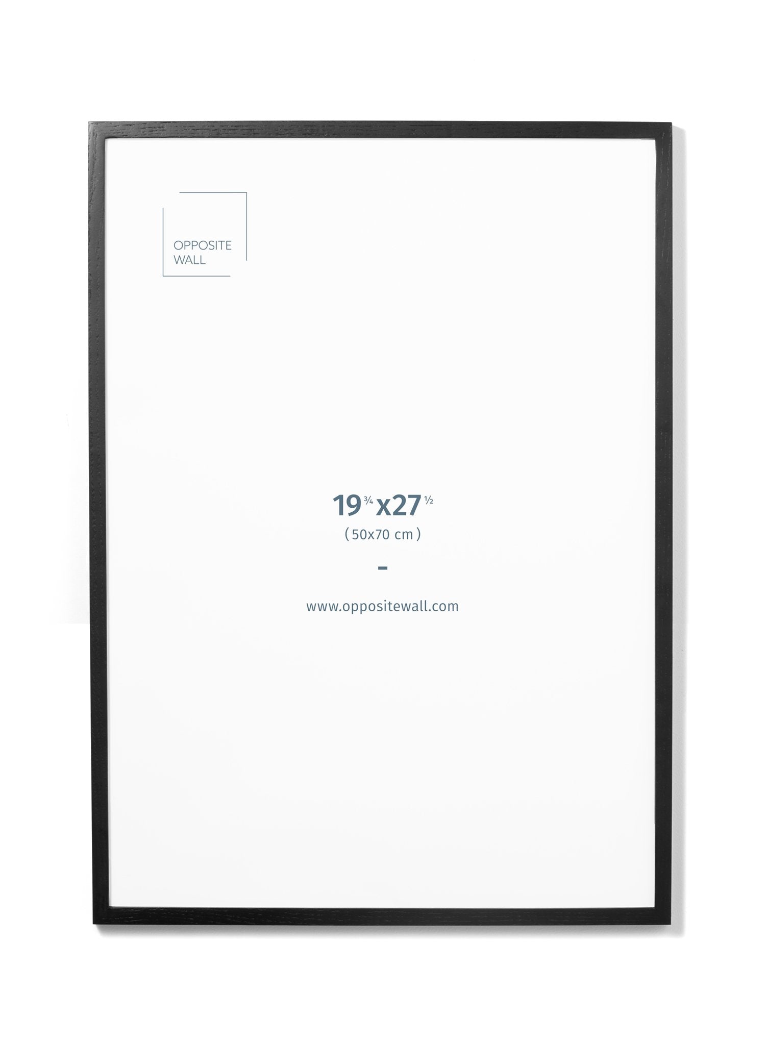 Black Oak Frame, 19¾x27½ in | 50x70 cm