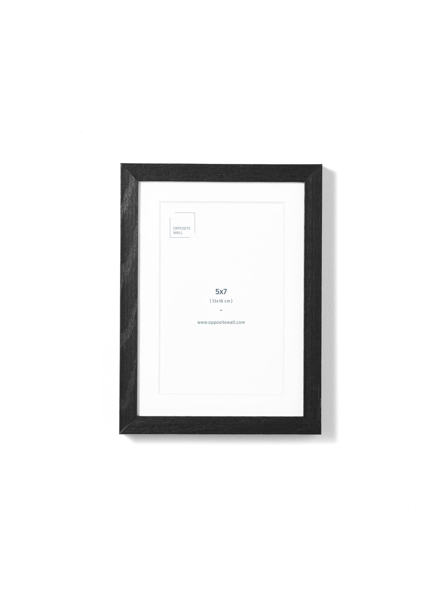 Black Oak Frame, 5x7 in | 13x18 cm