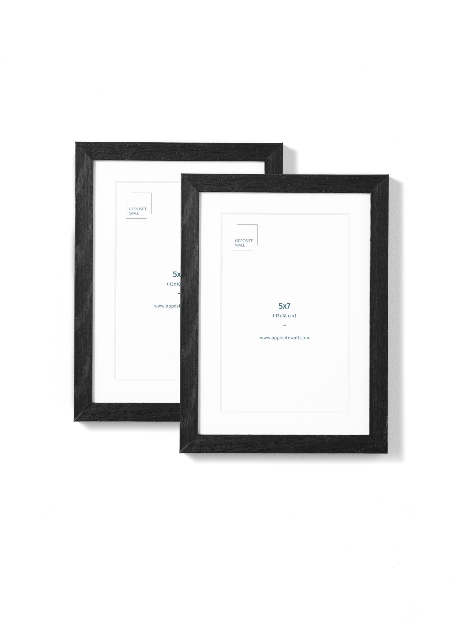 Black Oak Frame (2 Pack), 5x7 in | 13x18 cm