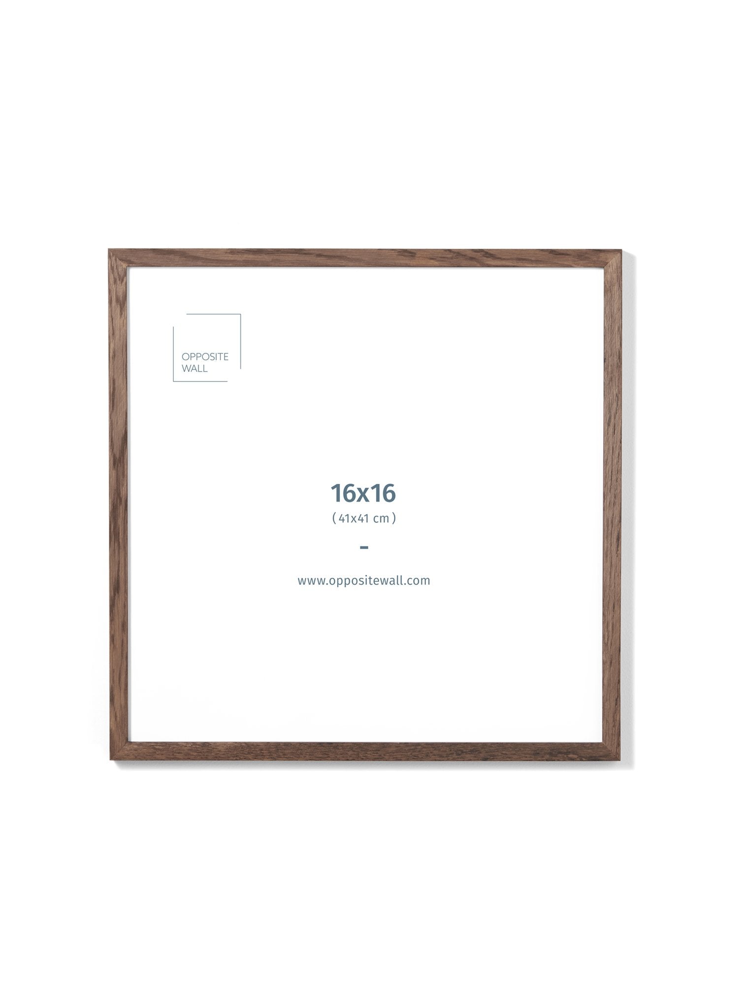 Dark Oak Frame, 16x16 in | 41x41 cm