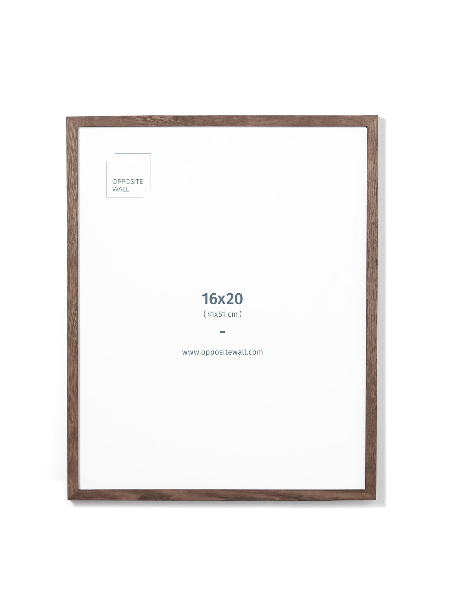 Dark Oak Frame, 16x20 in | 41x51 cm