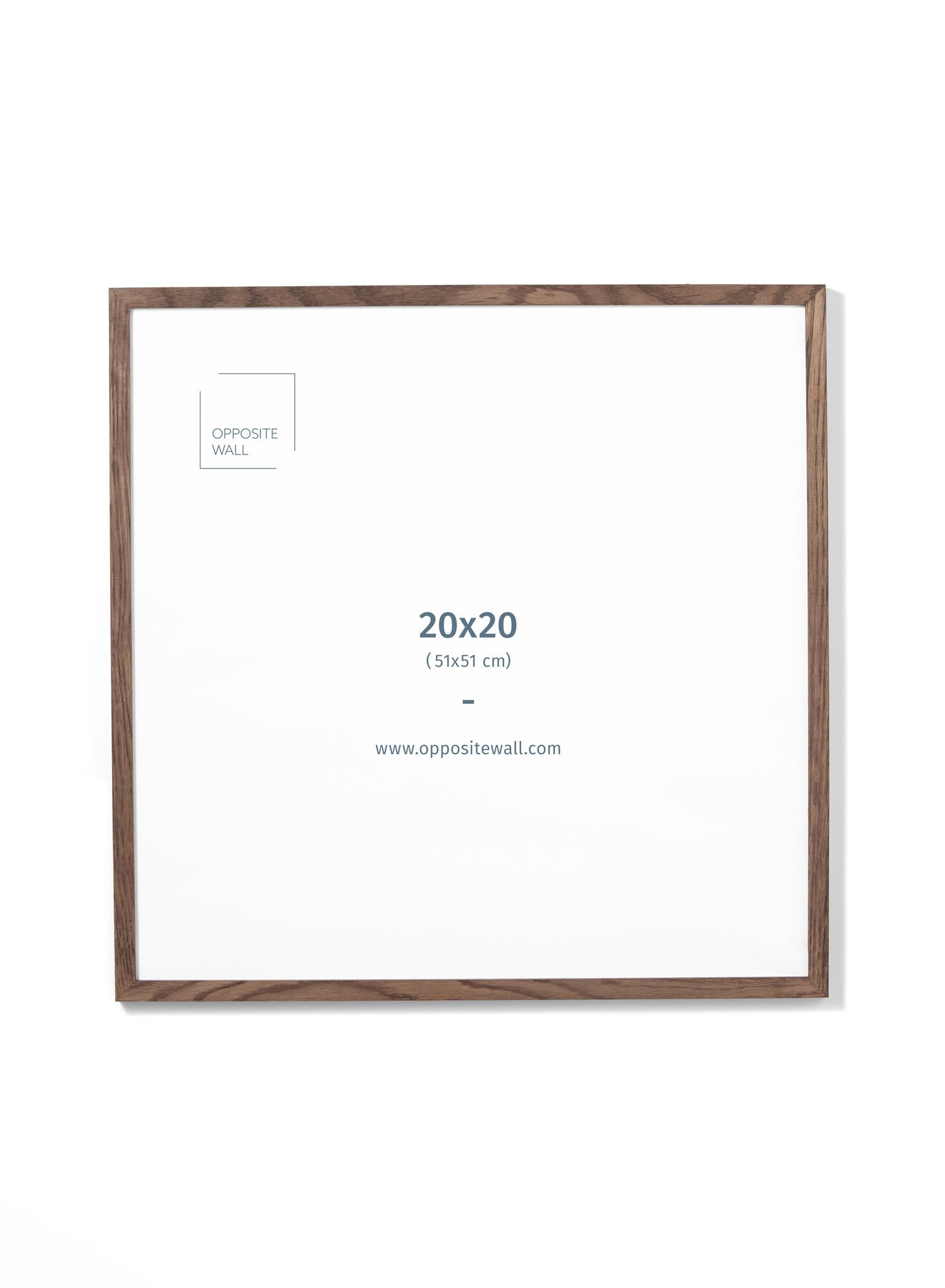 Dark Oak Frame, 20x20 in | 51x51 cm