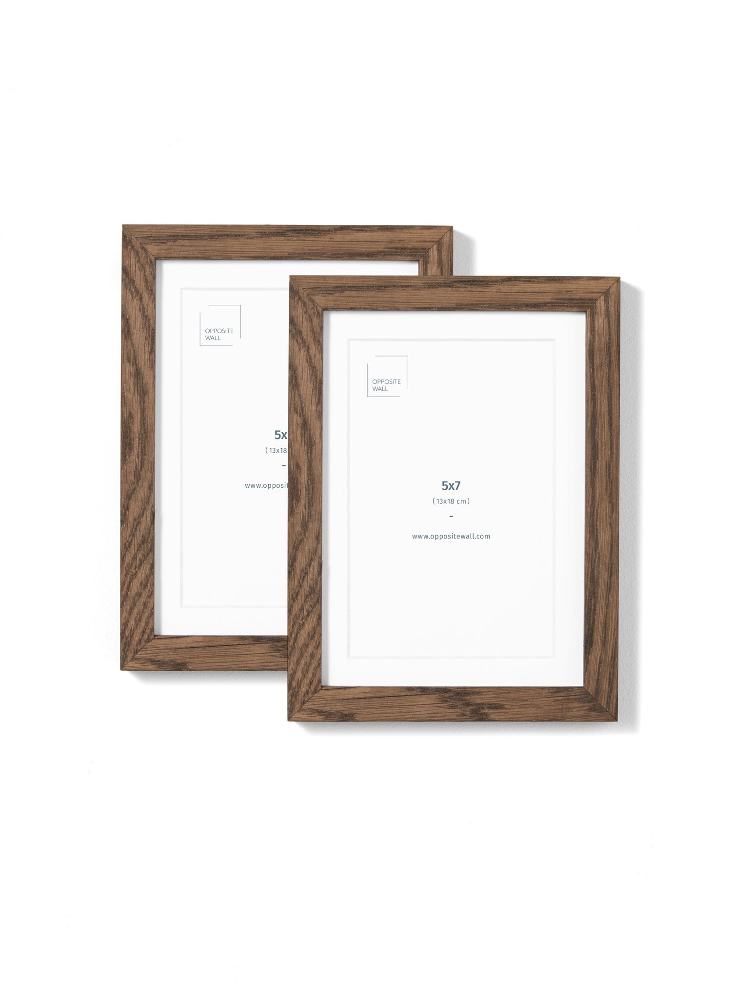 Dark Oak Frame (2 Pack), 5x7 in | 13x18 cm