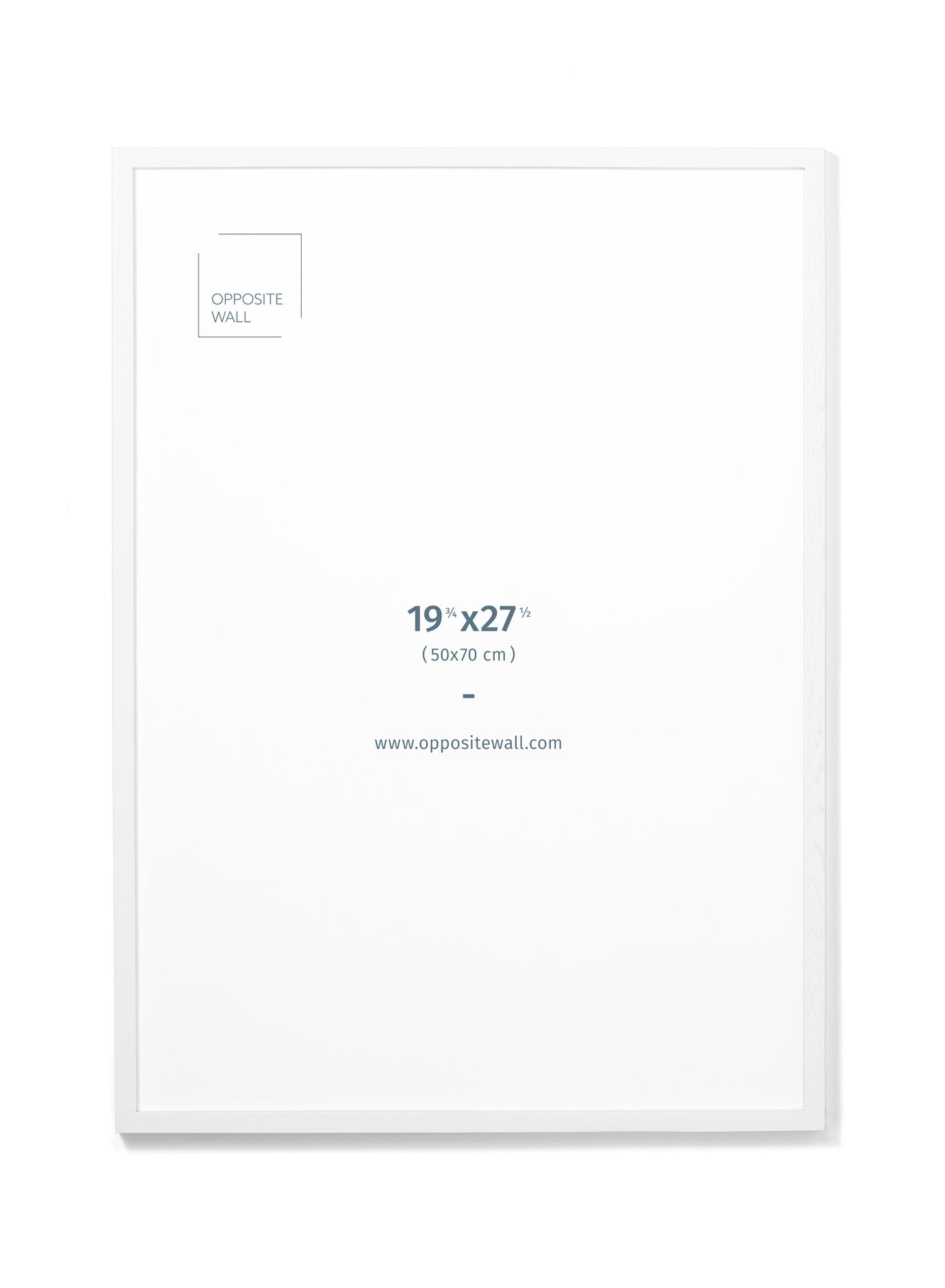 White Oak Frame, 19¾x27½ in | 50x70 cm