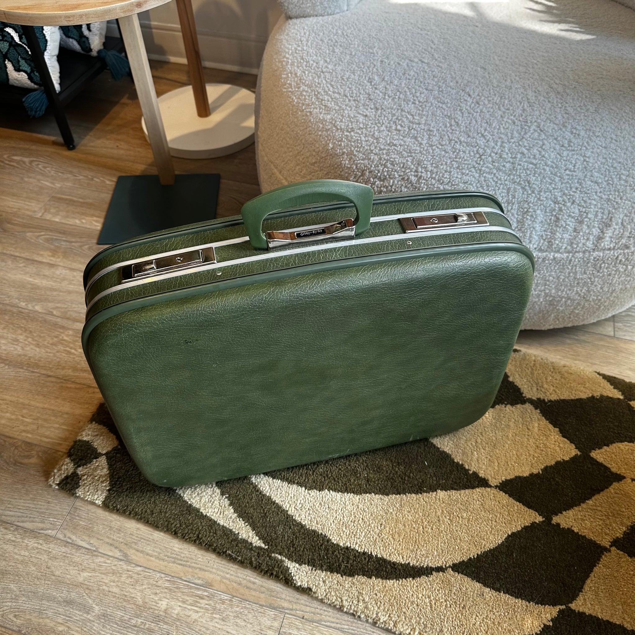 Olive Green Suitcase