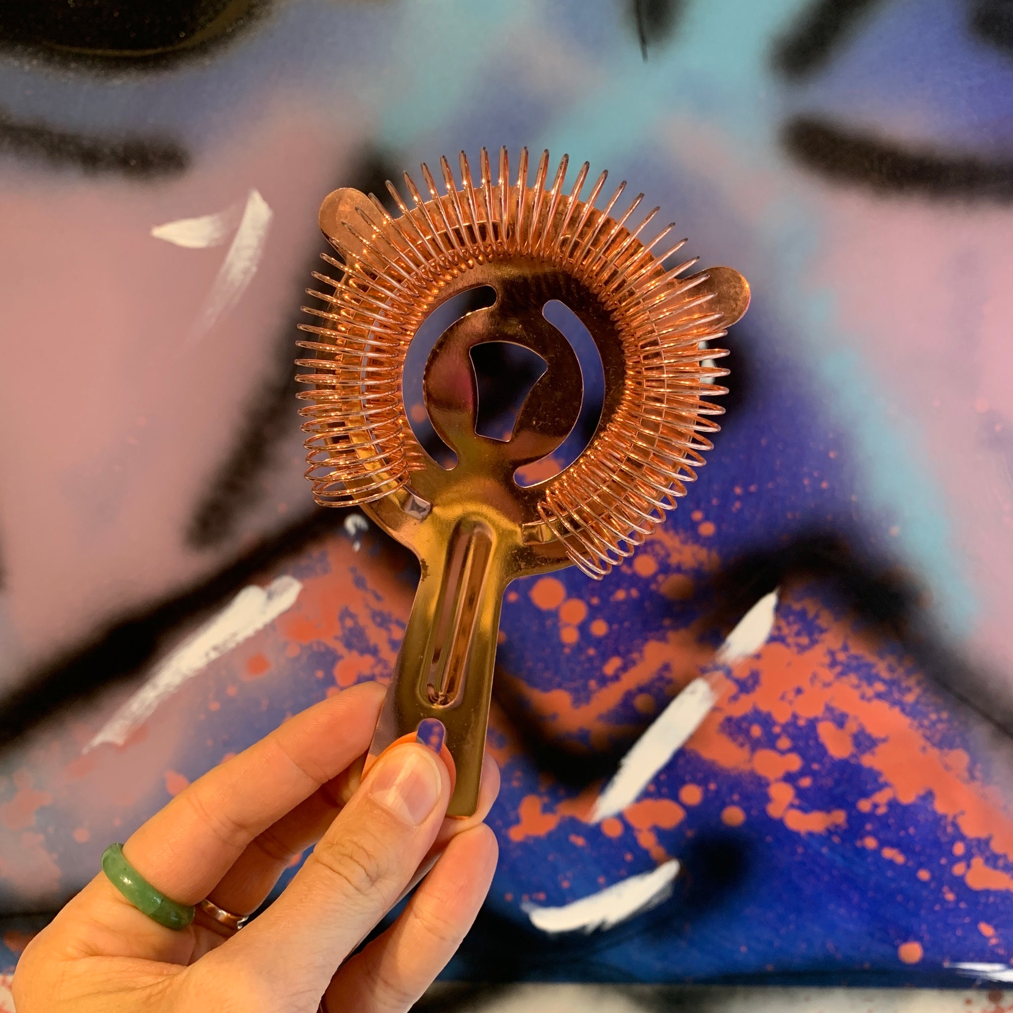 Rose Gold Strainer