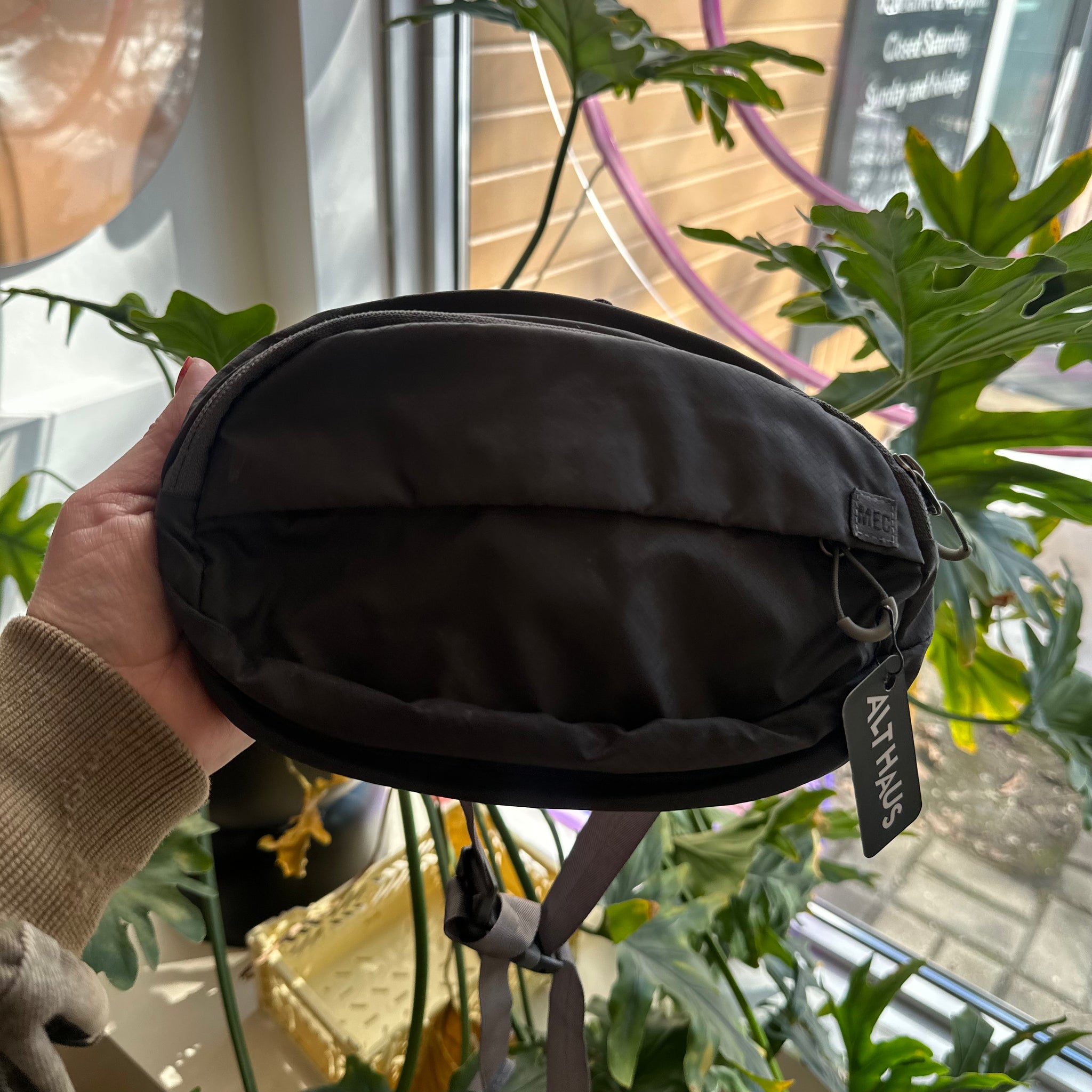 Grey Fanny Pack