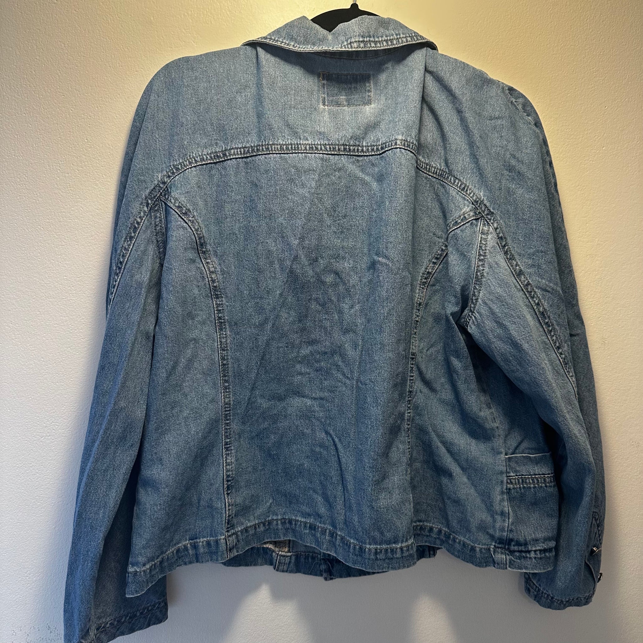 Denim Double Breasted Jacket- M/L